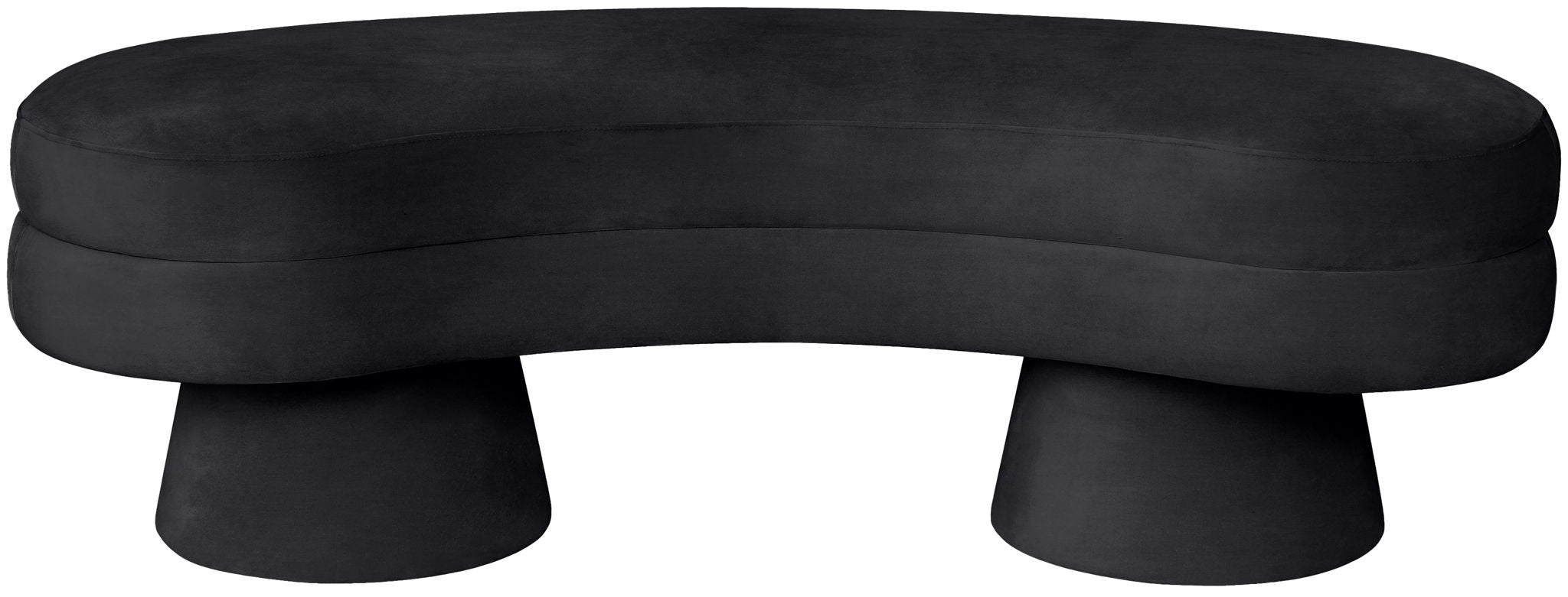 Zenna - Velvet Bench
