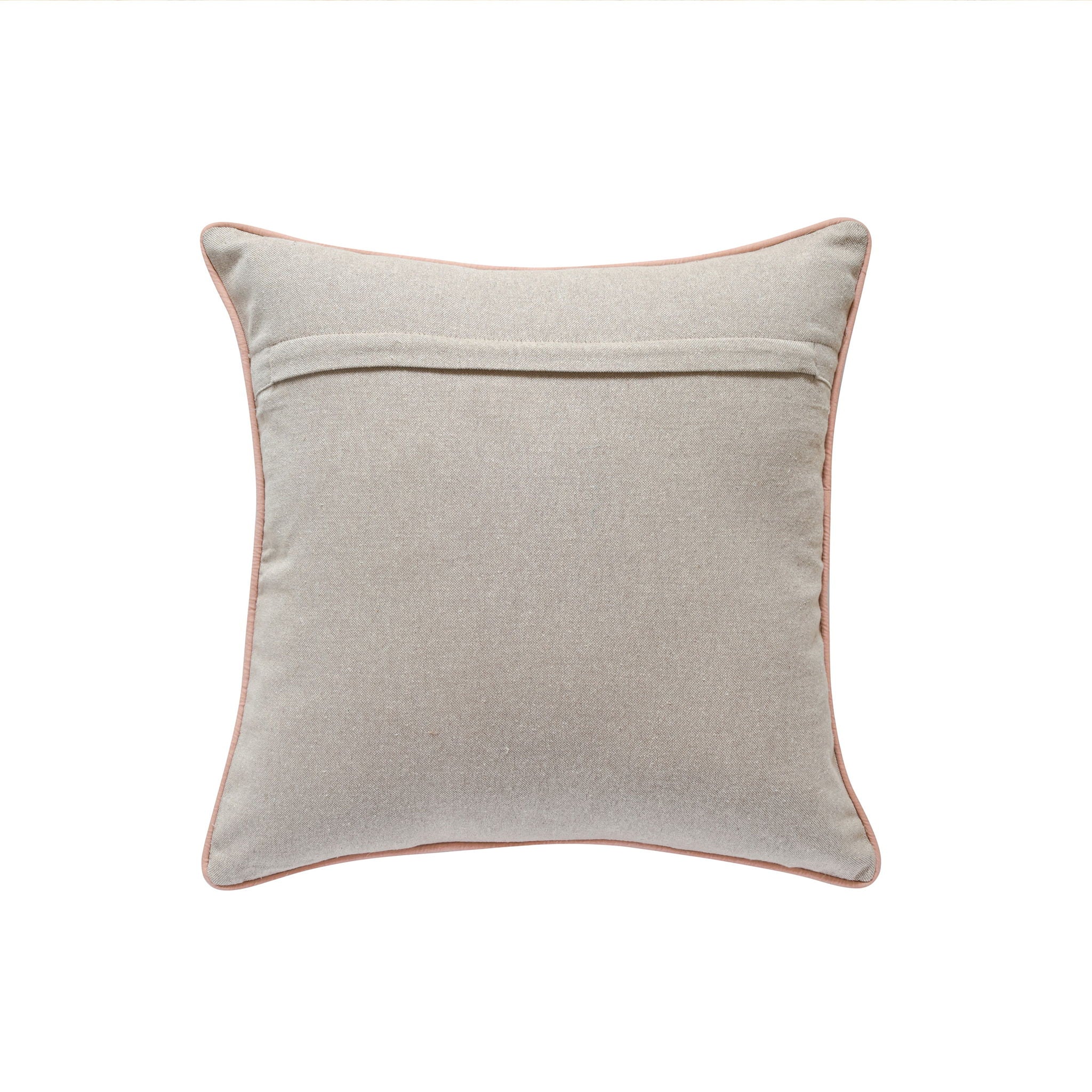 Taman - 20" Natural Cotton Accent Pillow Cover - Autumn Florals