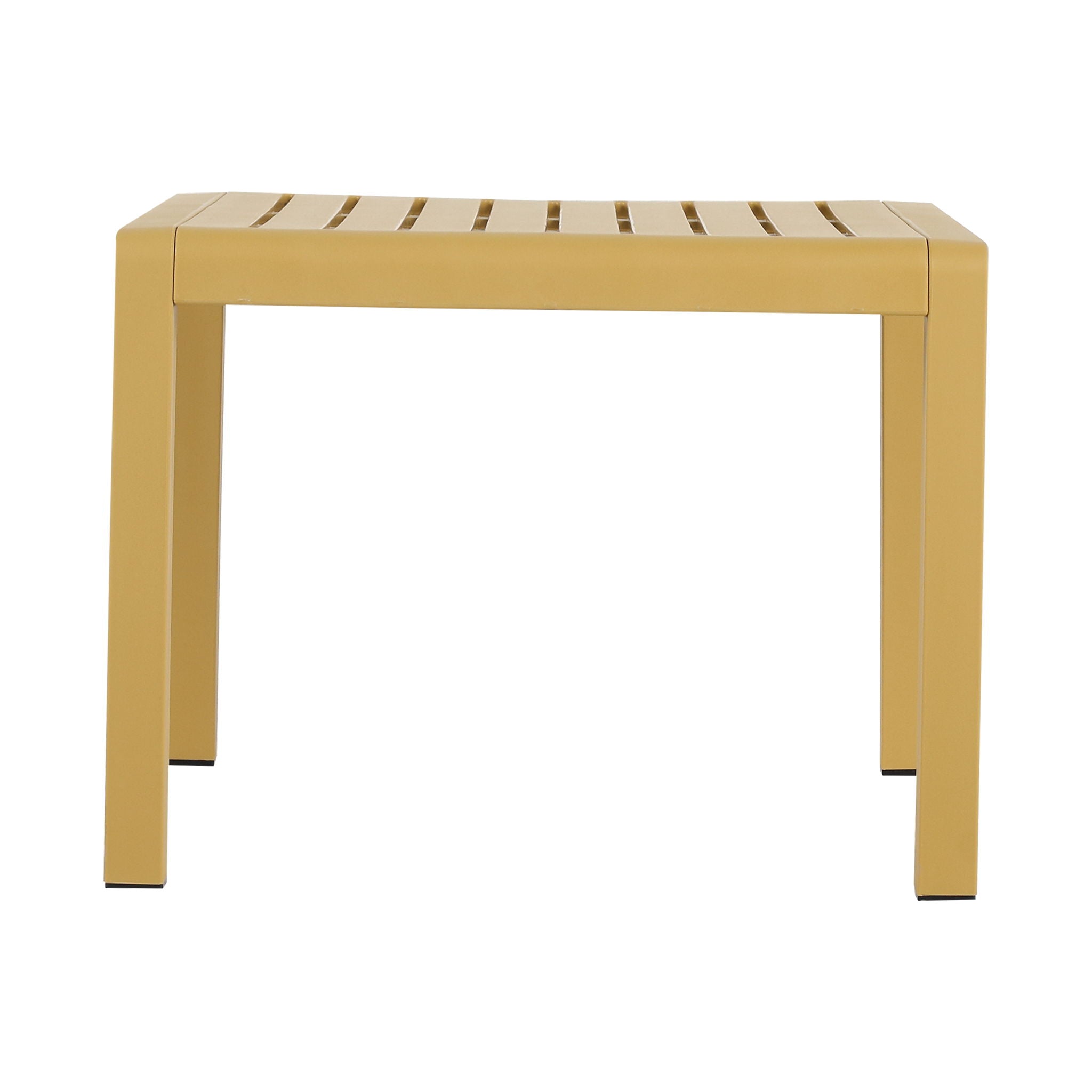 3 Piece Indoor / Outdoor Leisure Table And Chair Set (2 Chairs And 1 Coffee Table), UV Resistant, Waterproof And Durable - Brick Yellow