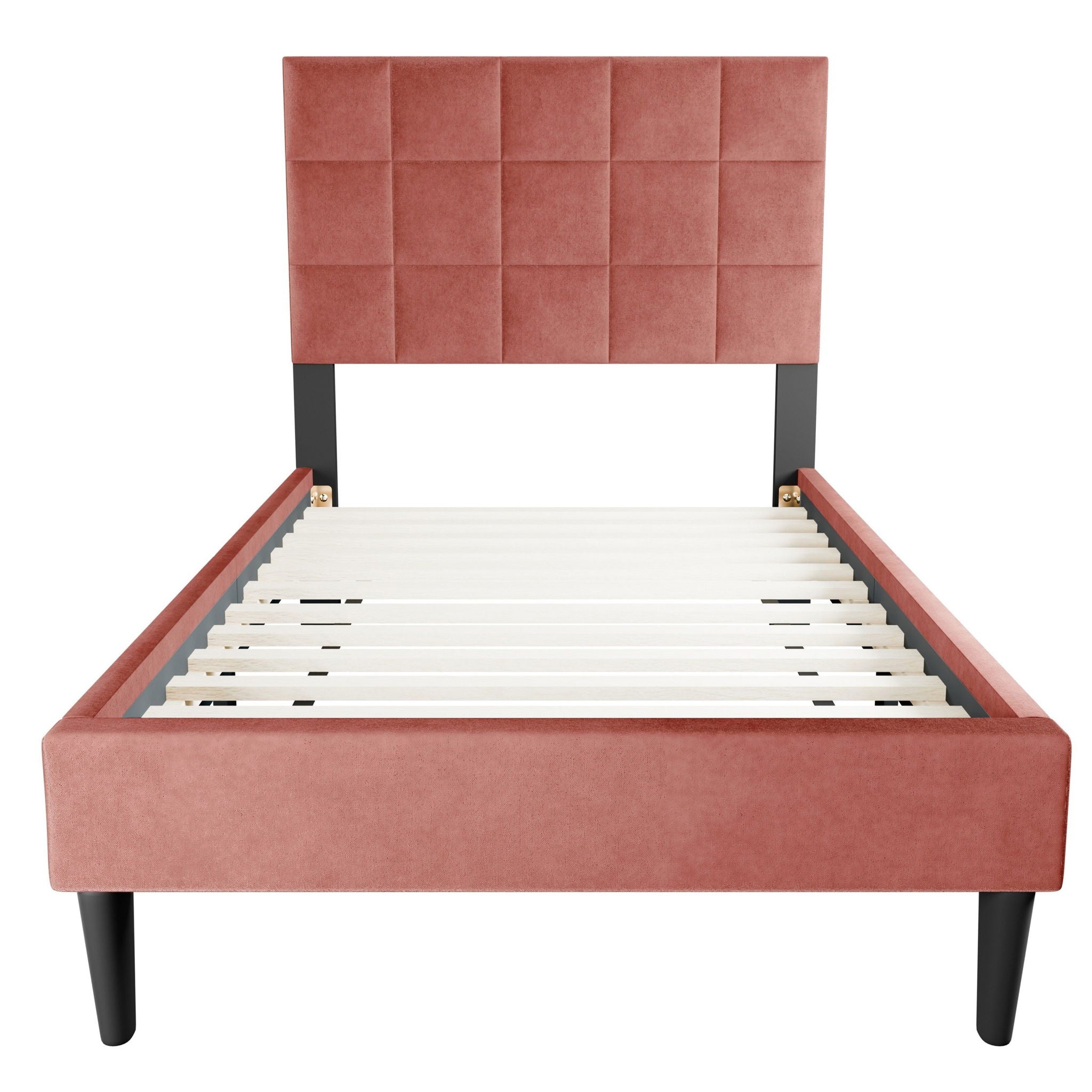 Modern Bed With Adjustable Headboard