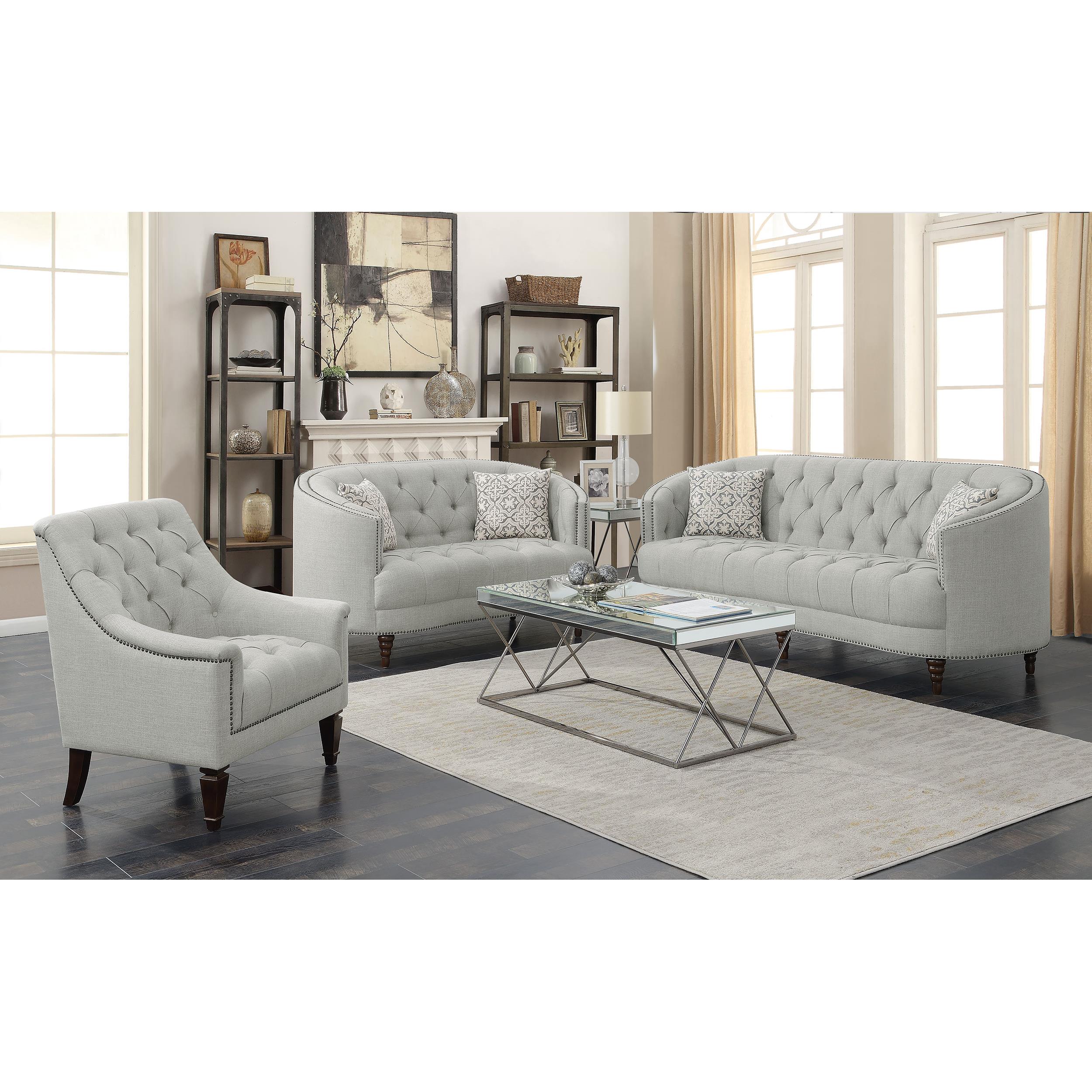 Diamond Modern Furniture COA Avonlea Stationary Fabric Chair 505643 IMAGE 10