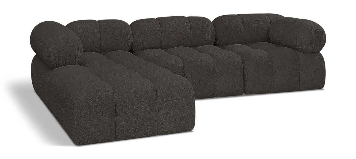 Ames - 4 Piece Fabric Modular Sectional