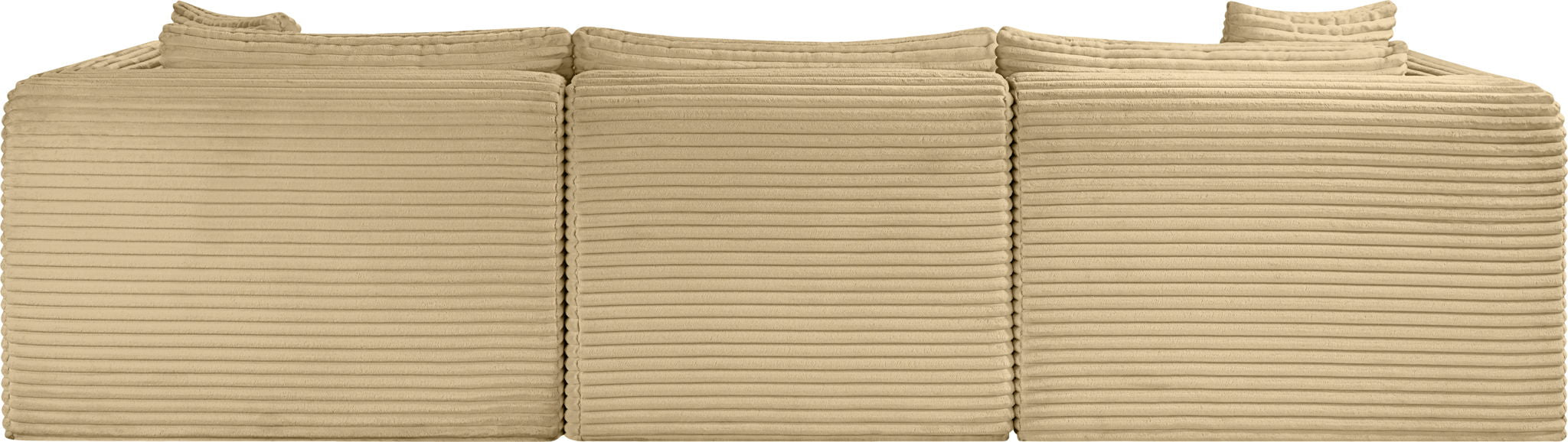 Shaggy - 4 Piece Modular Sectional