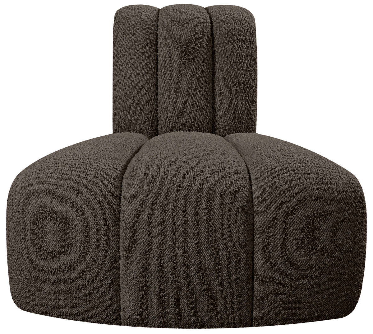 Arc - Boucle Fabric Reverse Corner