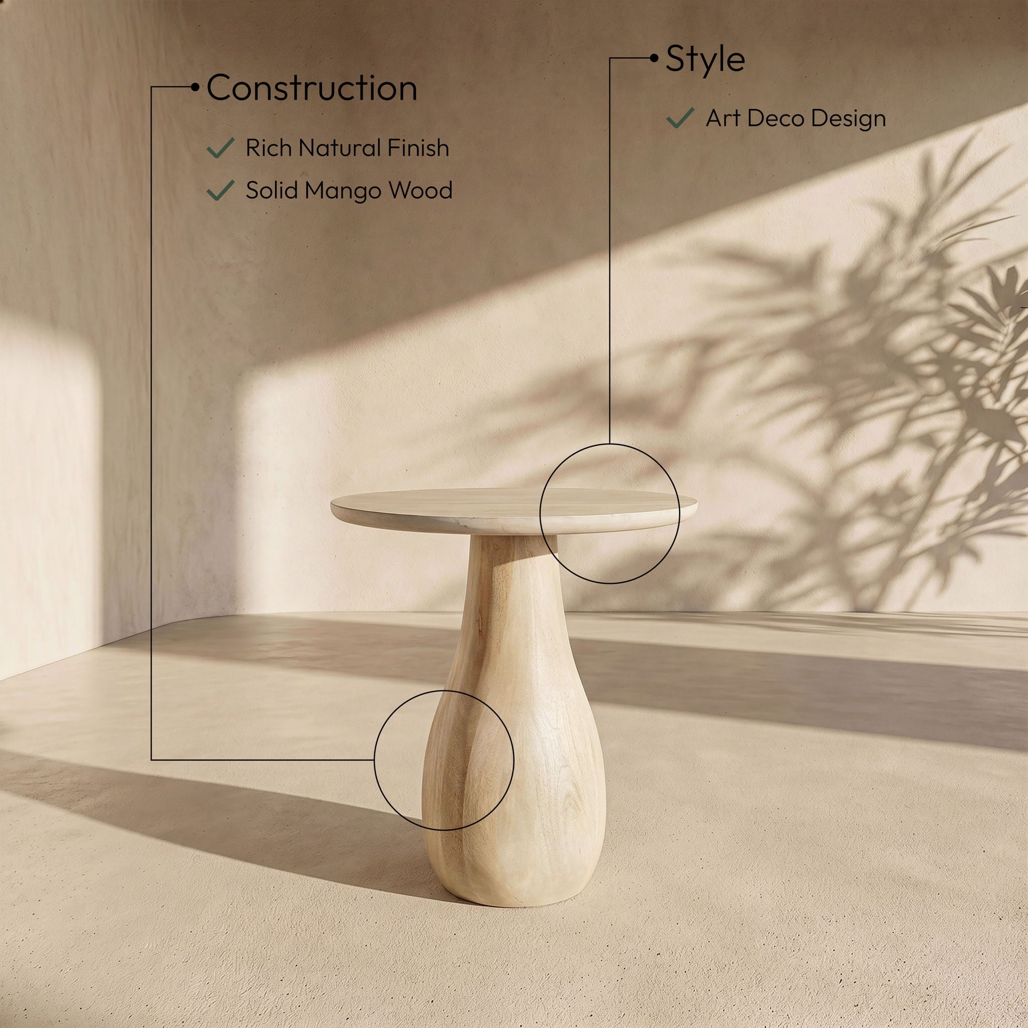 Canyon - Mango Wood Table