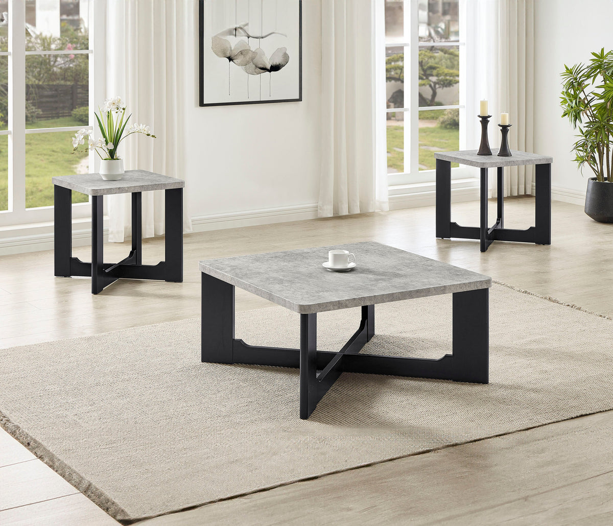 Royce Gray 3-Piece Cocktail Set