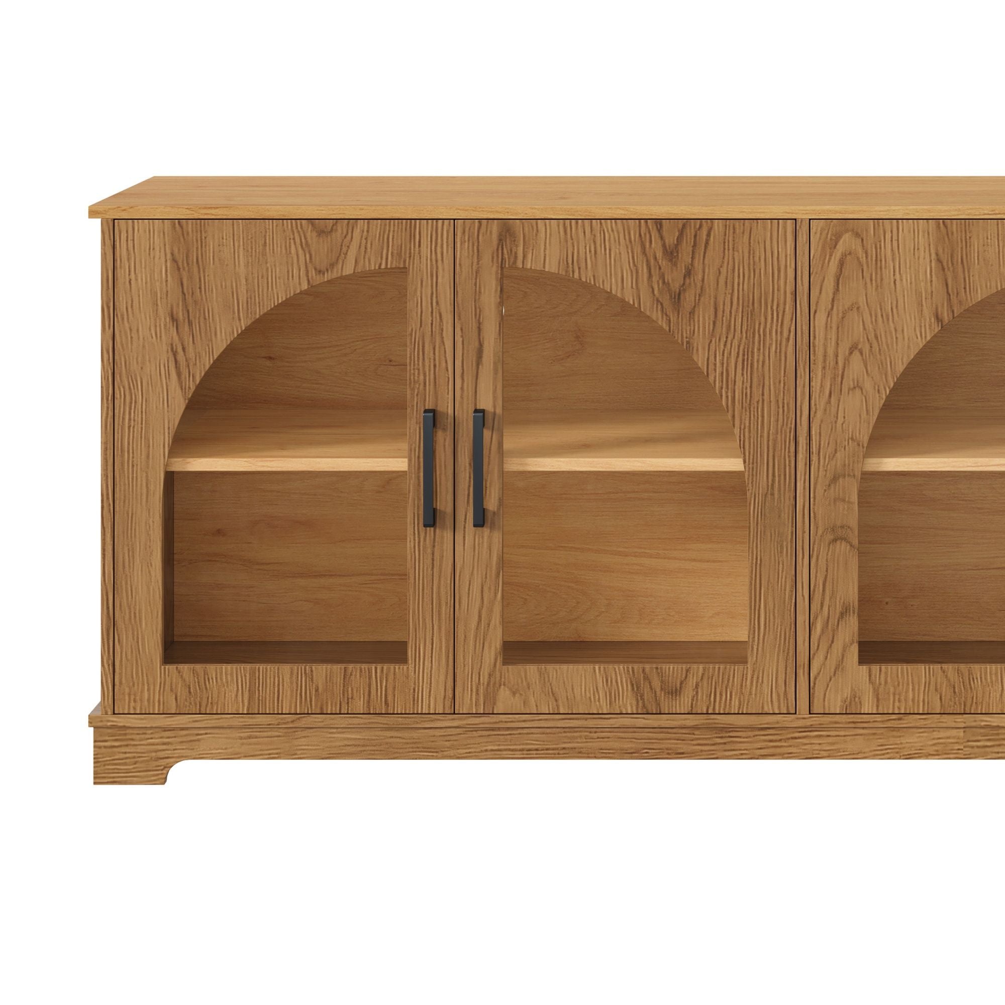 TV Stand With Semi Arched Doors