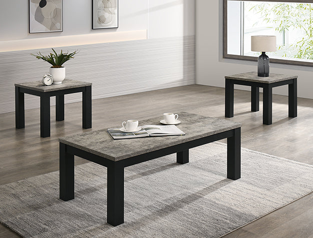 Theo 3Pk Cocktail Set-Concrete