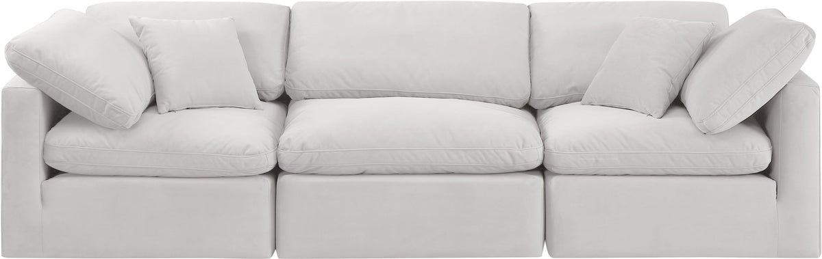 Indulge - Velvet 3 Seat Modular Sofa