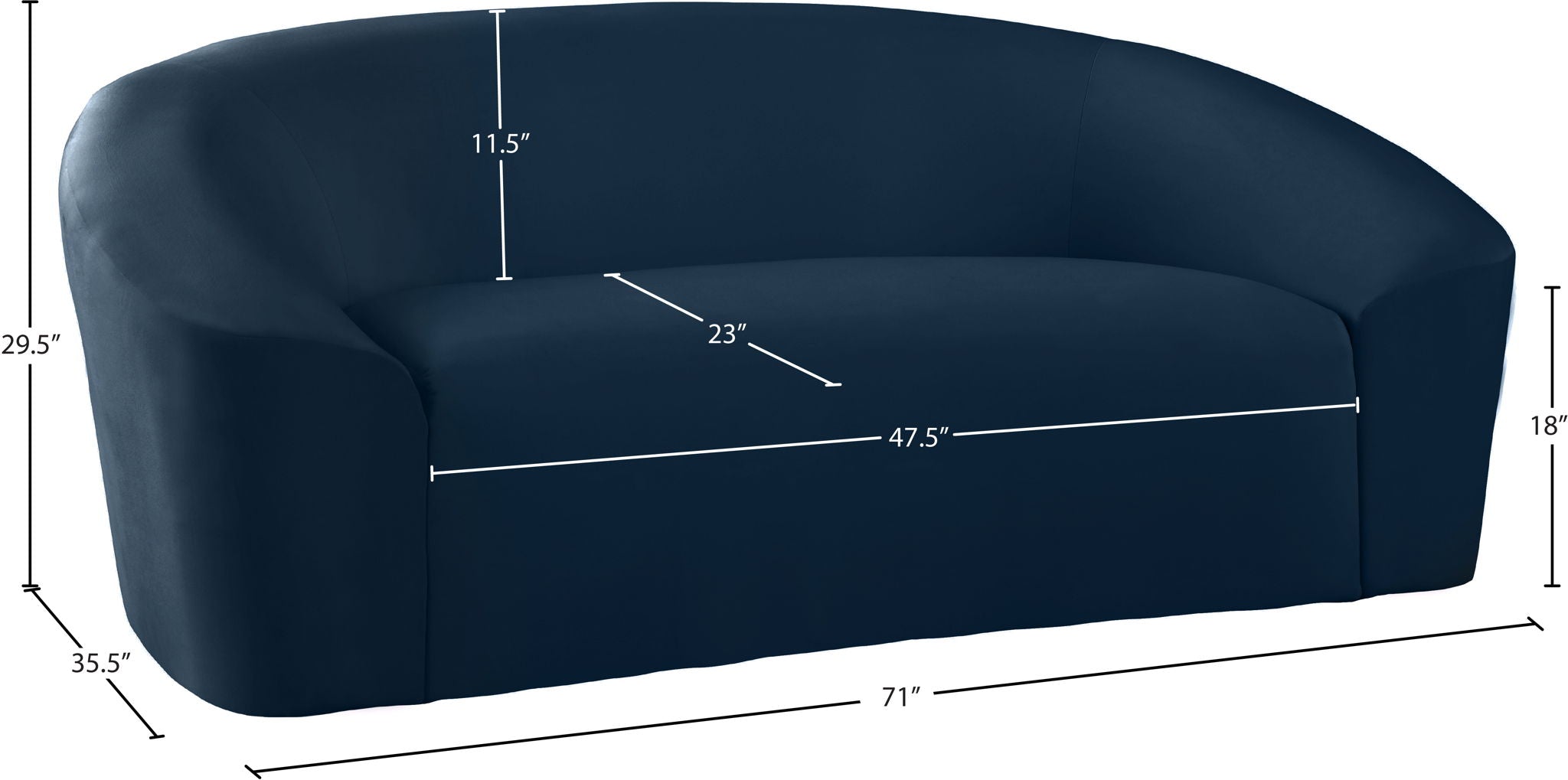 Riley - Loveseat