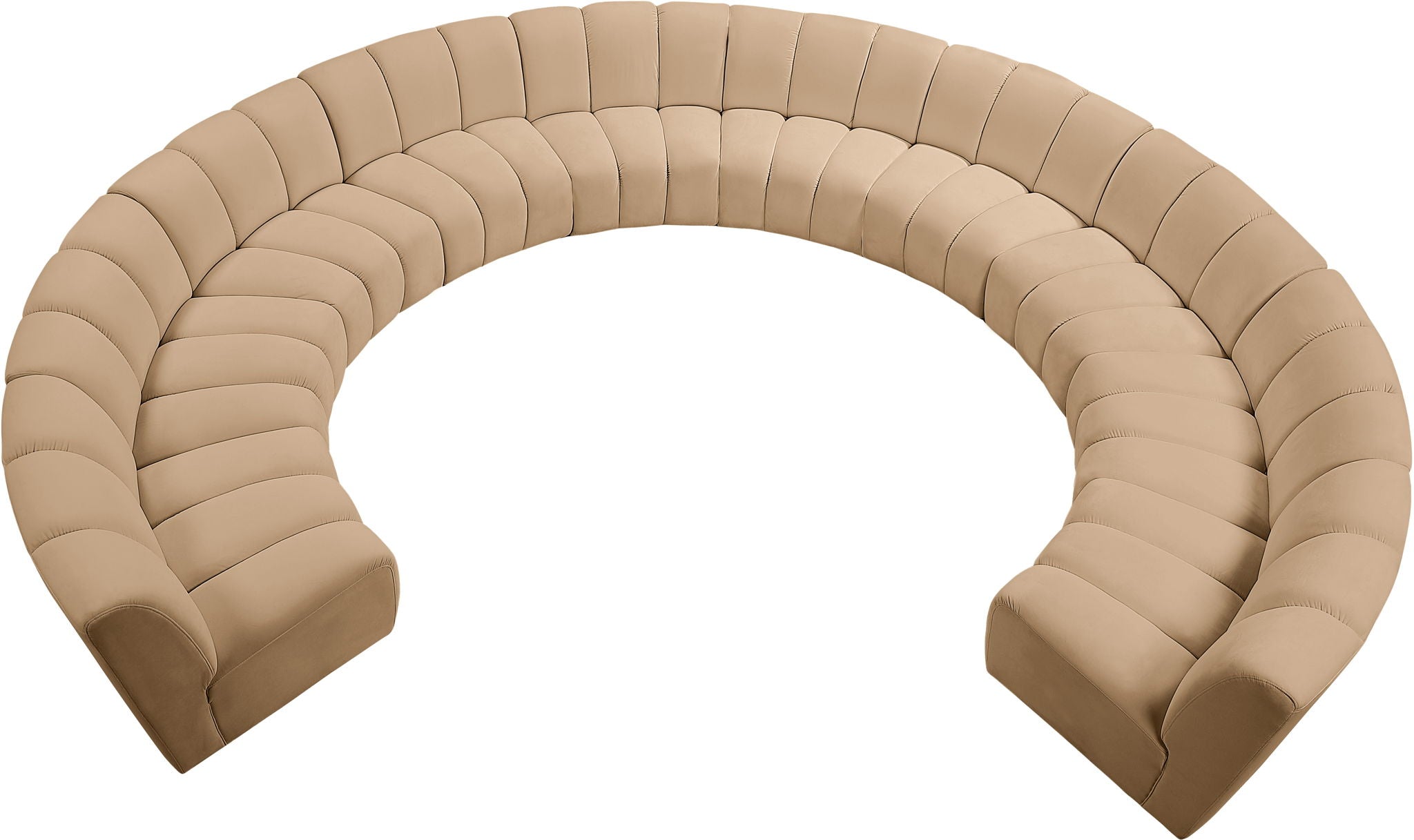 Infinity - 10 Piece Modular Sectional - Camel