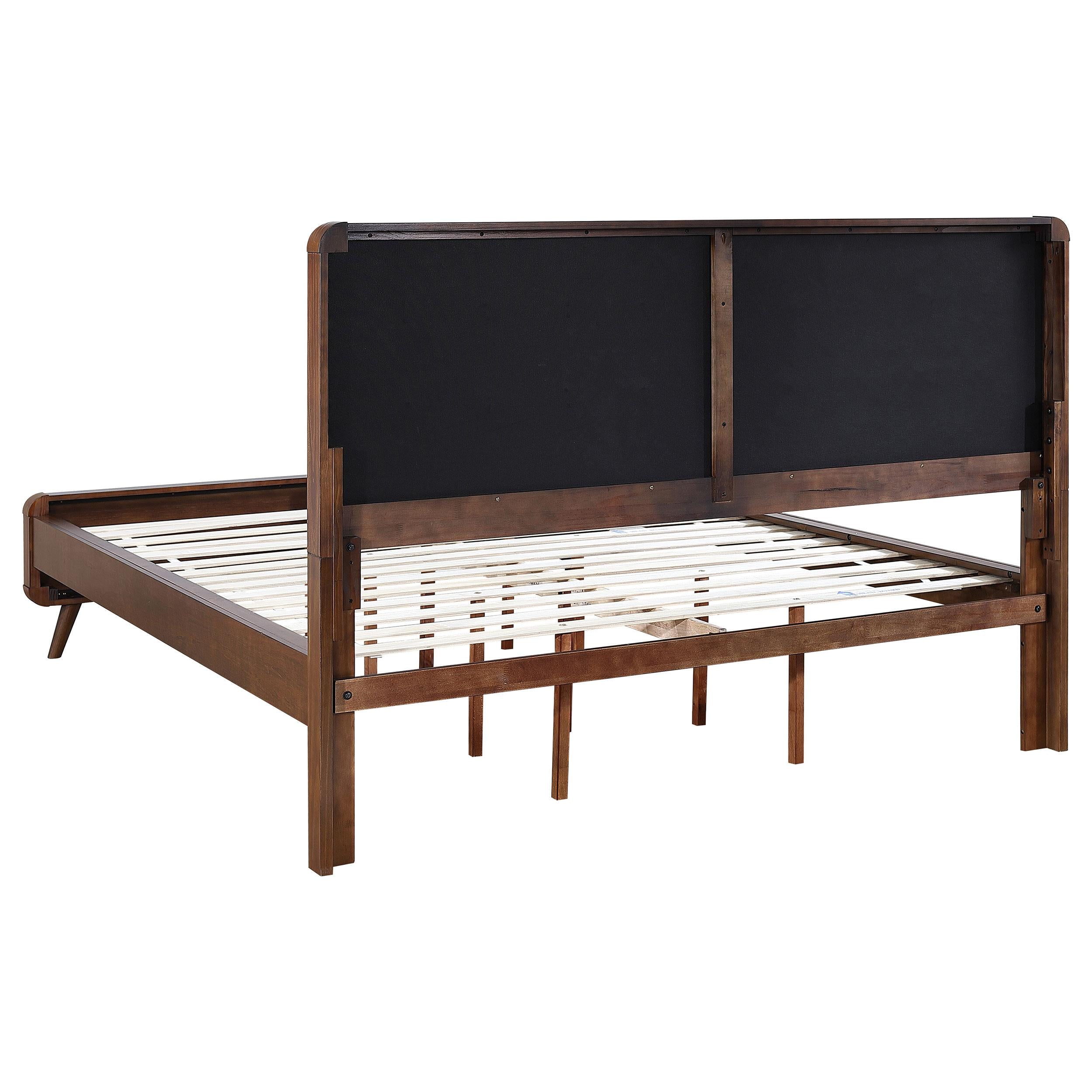 Diamond Modern Furniture COA Robyn California King Upholstered Panel Bed 205131KW IMAGE 4