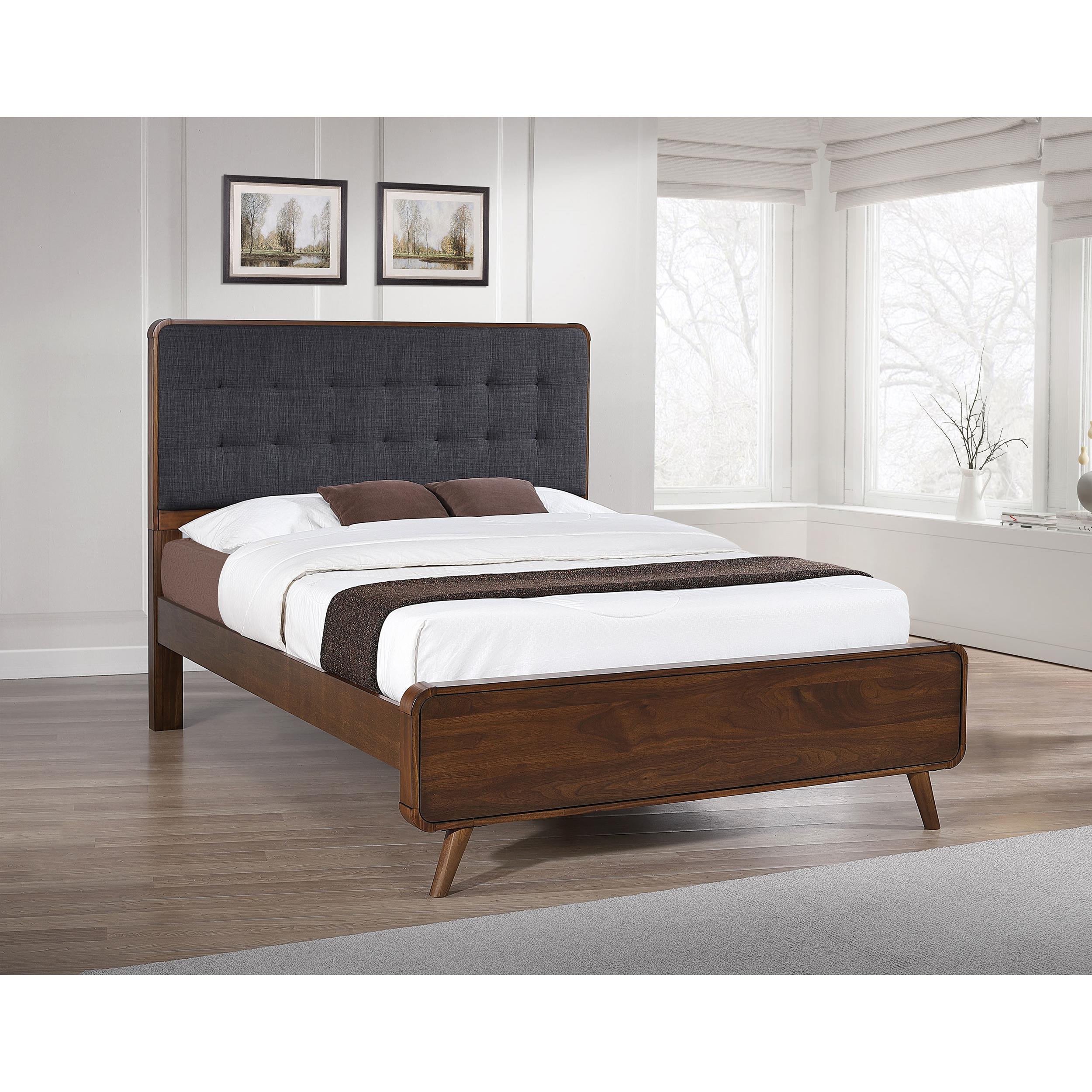 Diamond Modern Furniture COA Robyn Queen Upholstered Panel Bed 205131Q IMAGE 6