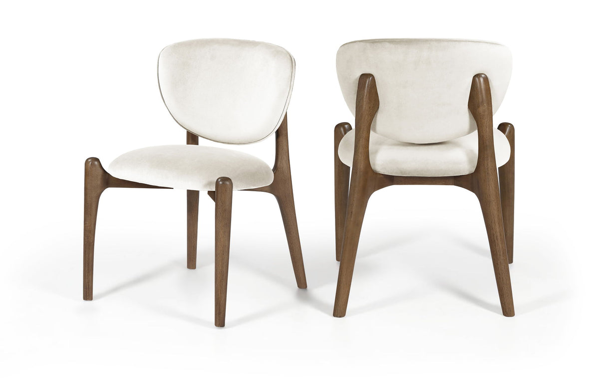 Velora - Upholstered Dining Chair (Set of 2) - Brown Base