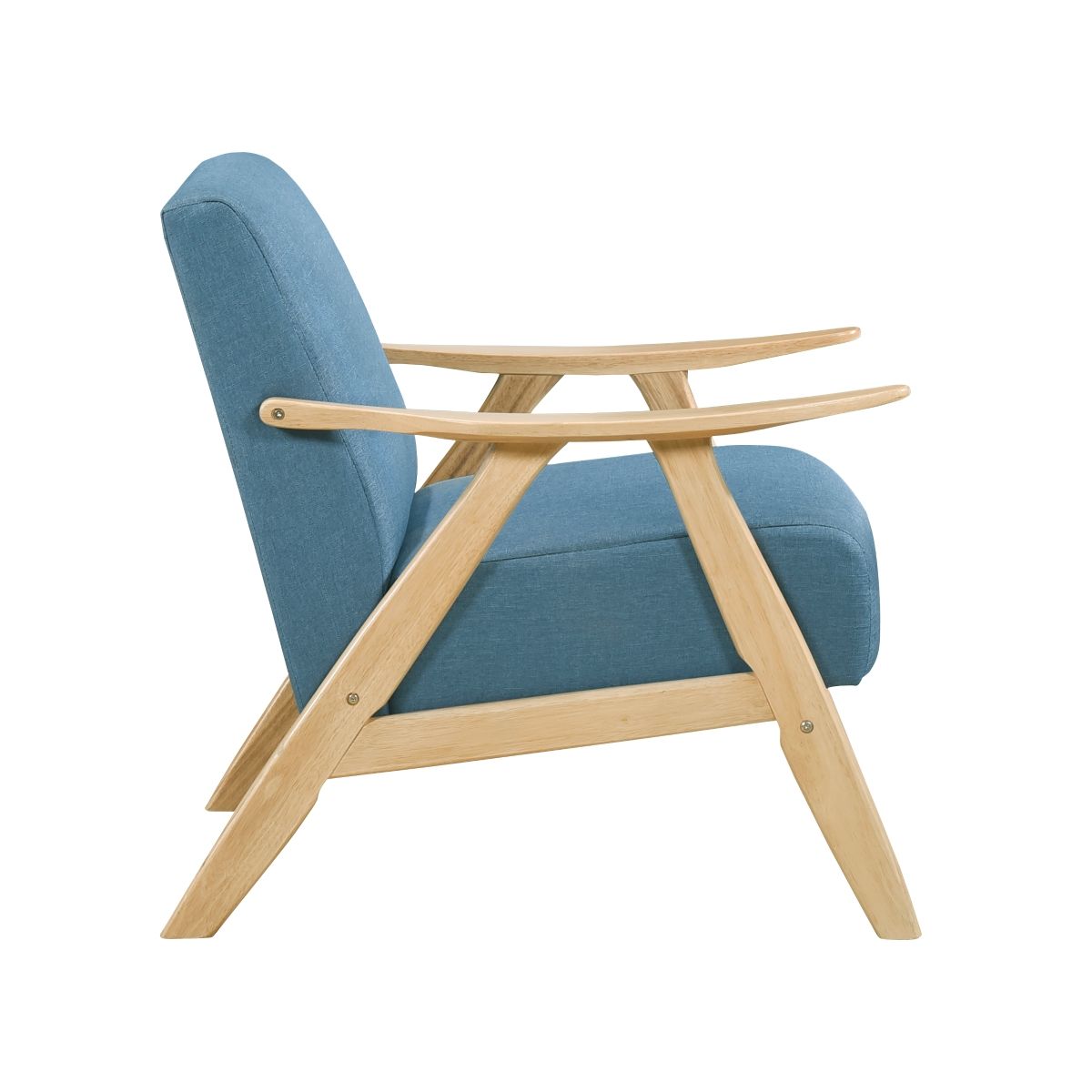 Damala - Accent Chair Light Brown Base