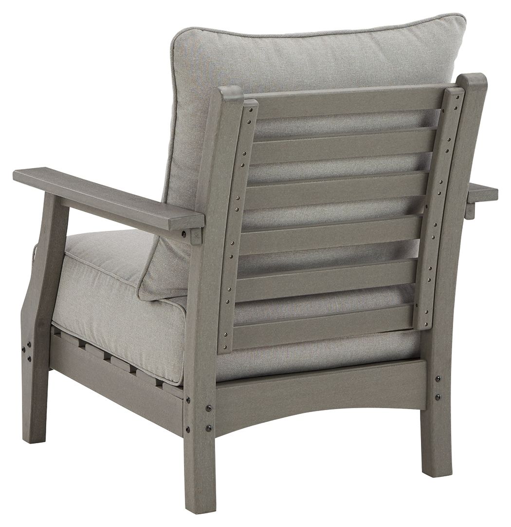 Visola - Lounge Chair With Cushion (Set of 2) - Gray