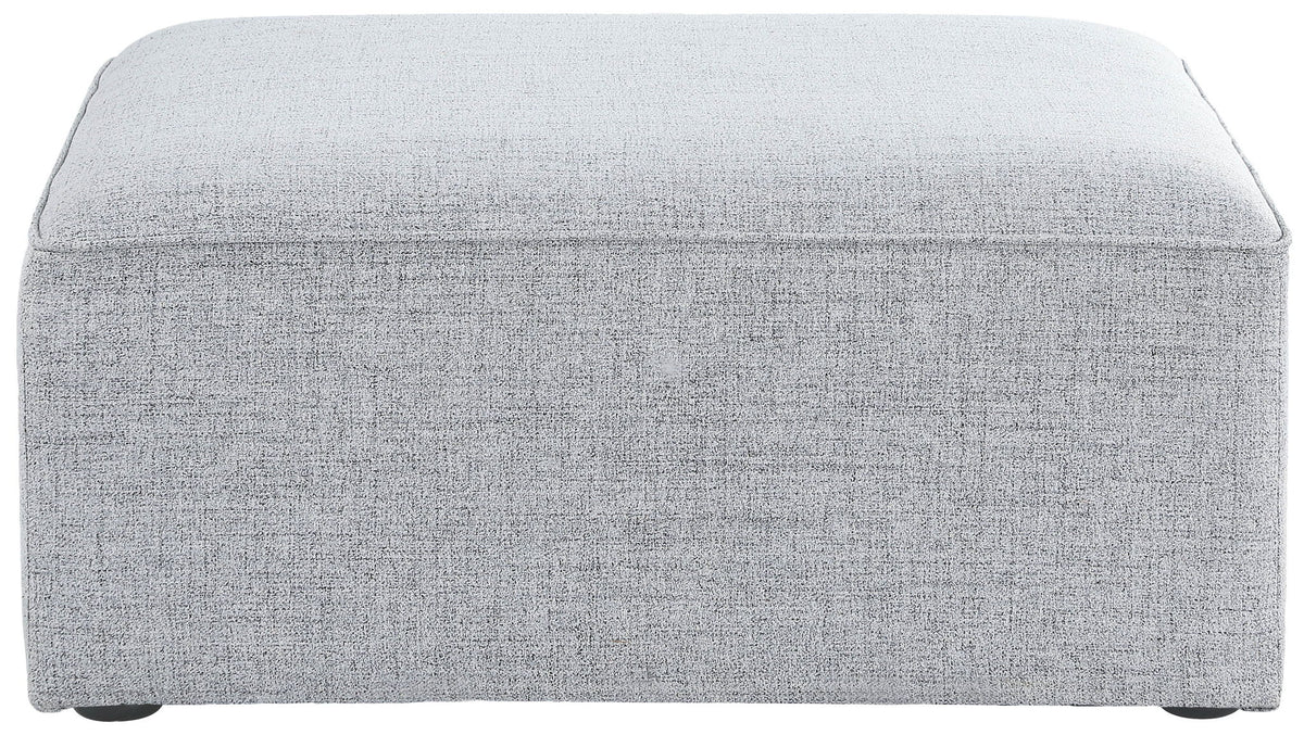 Cube - Linen Ottoman