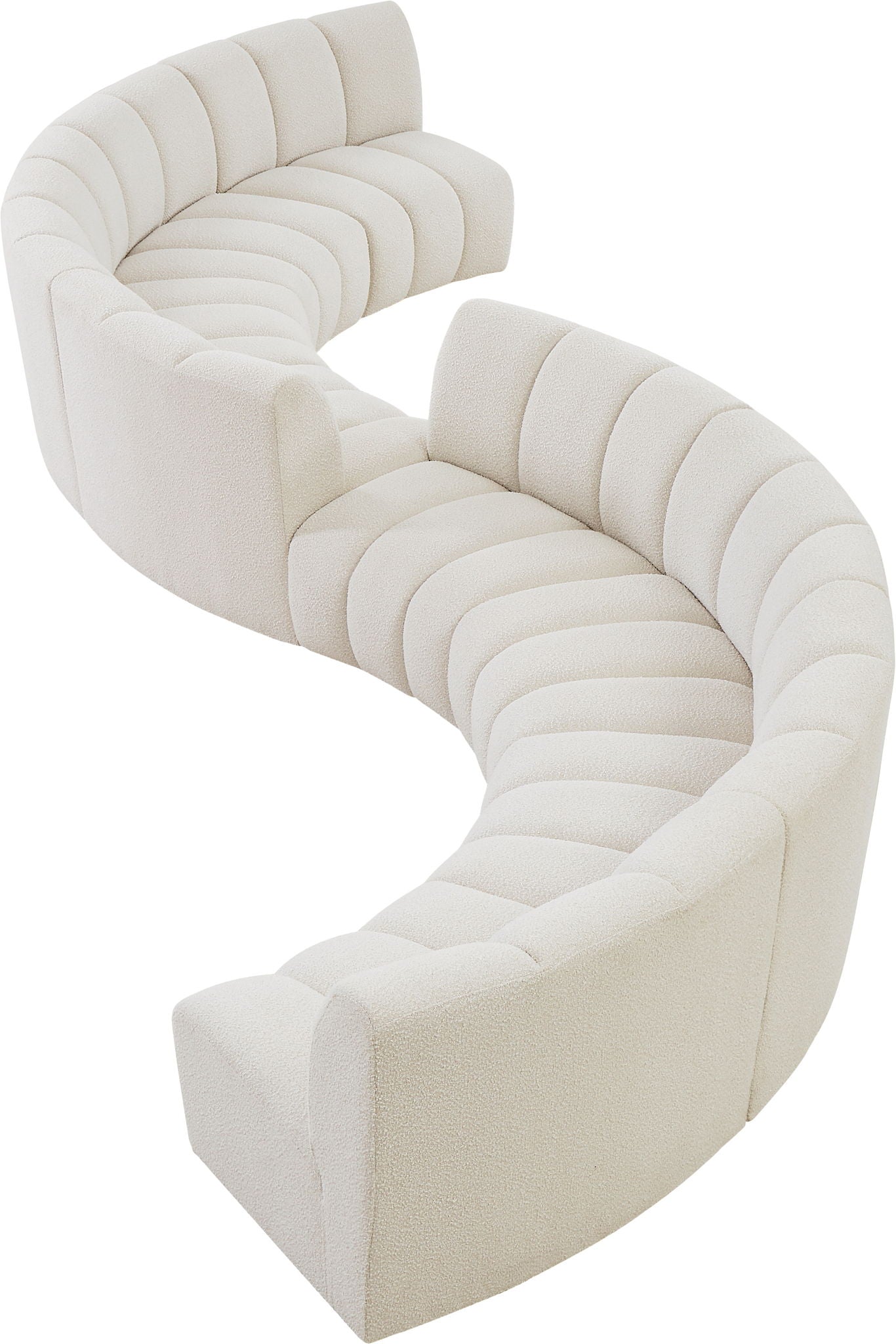 Infinity - 8 Piece Boucle Modular Sectional