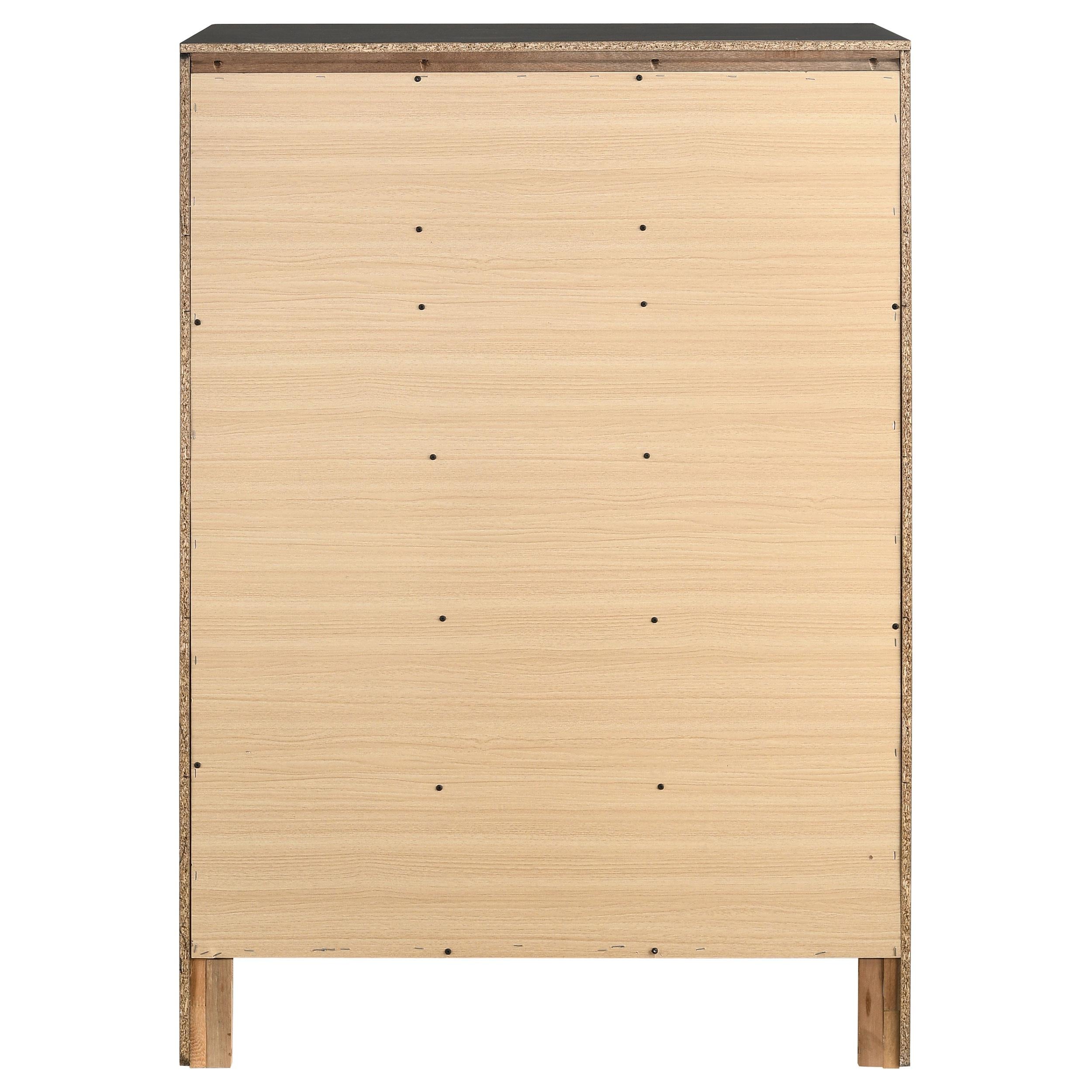 Diamond Modern Furniture COA Miranda 5-Drawer Chest 206365 IMAGE 6