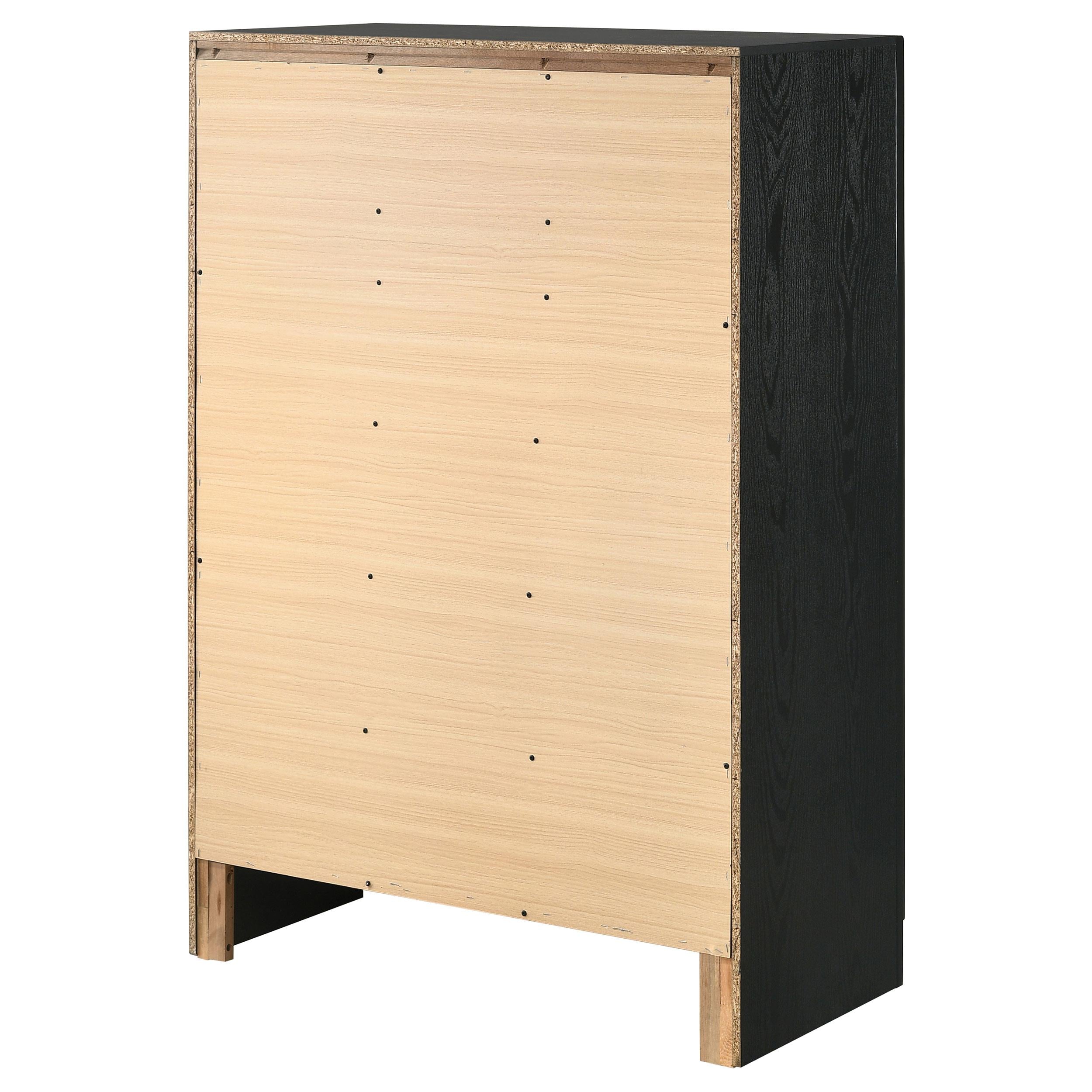 Diamond Modern Furniture COA Miranda 5-Drawer Chest 206365 IMAGE 7
