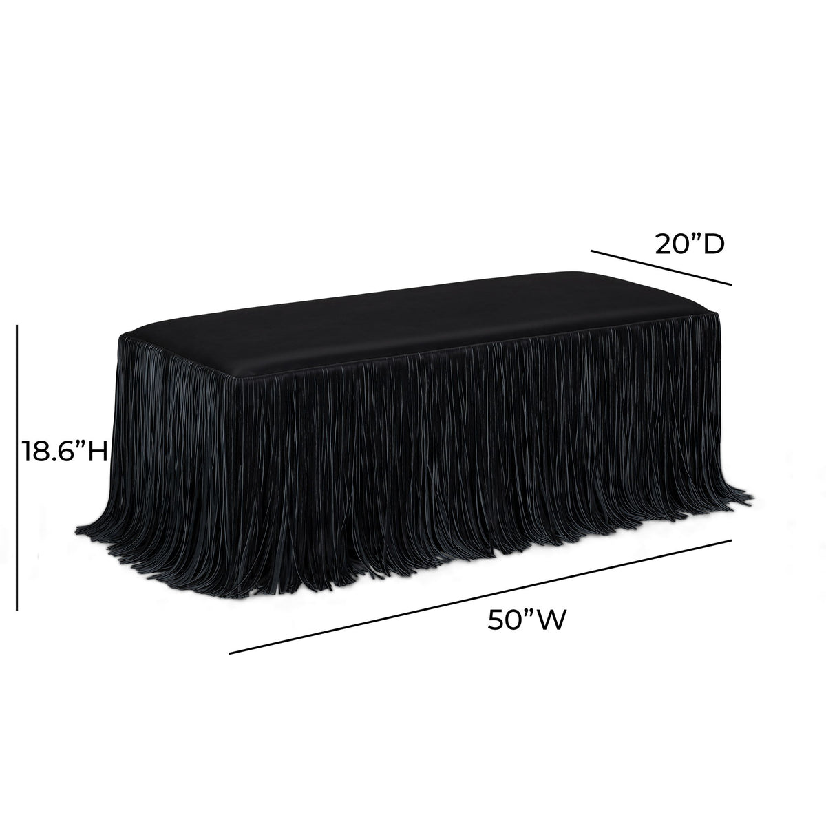 Shag Me - Performance Vegan Leather Bench