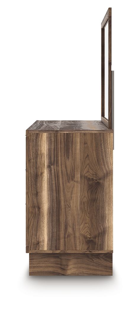 Chirason - Dresser And Mirror - Brown
