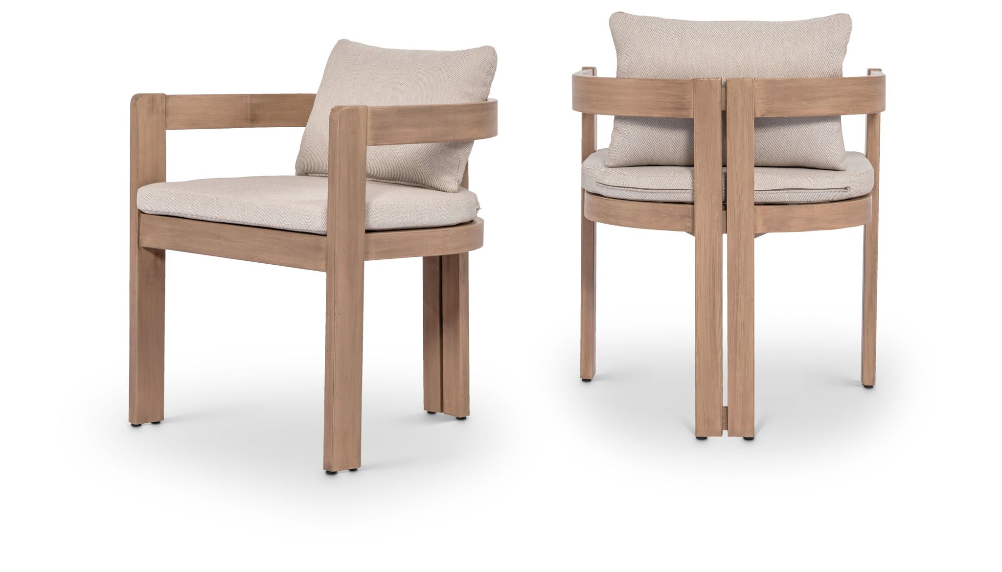 Newport - Water Resistant Fabric Upholstered Outdoor Patio Dining Chair
