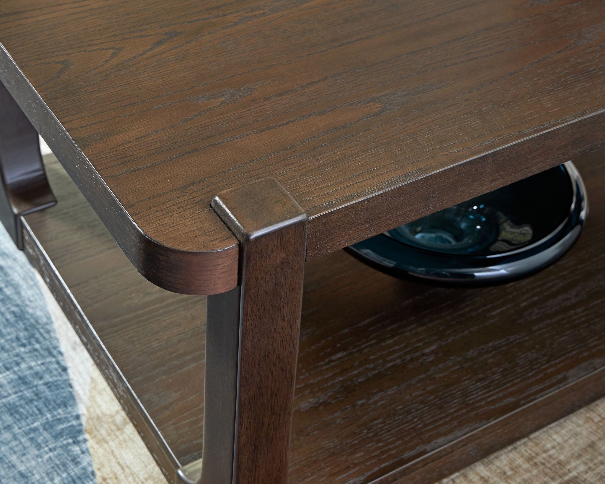 Breckington - Rectangle Cocktail Table - Dark Brown