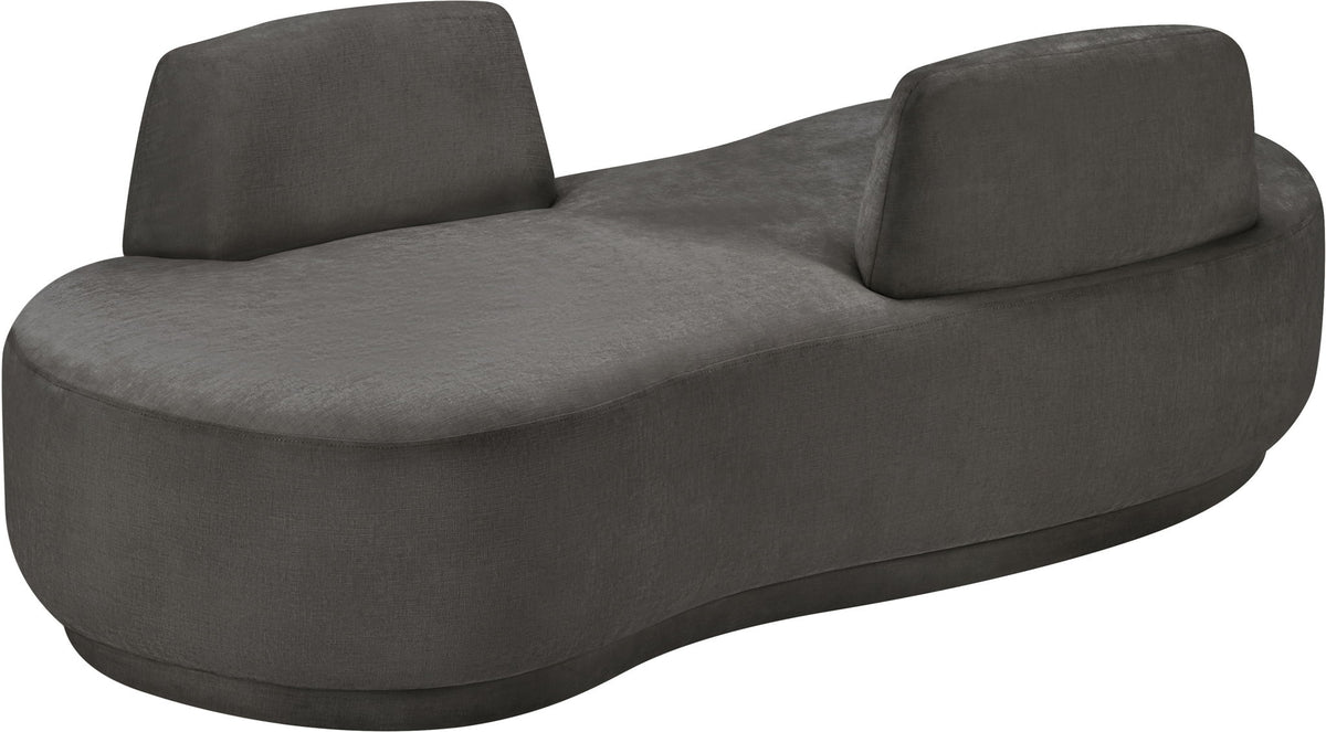 Argyle - Chenille Fabric Chaise / Loveseat