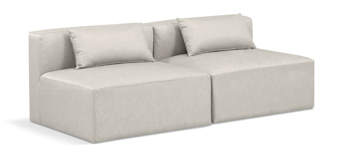 Cube - Modular 2 Seat Armless Sofa