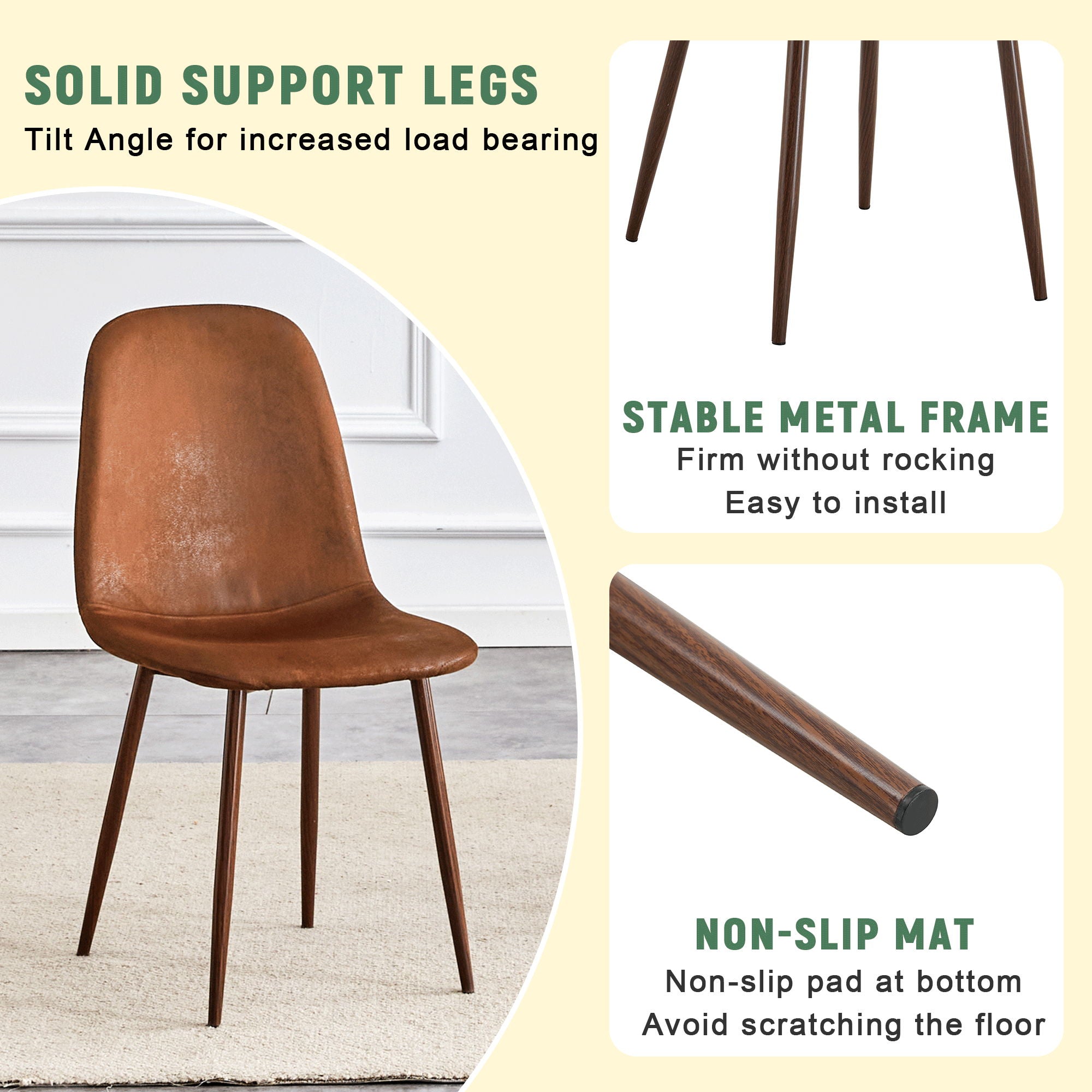 Chairs (Set of 4) - Walnut