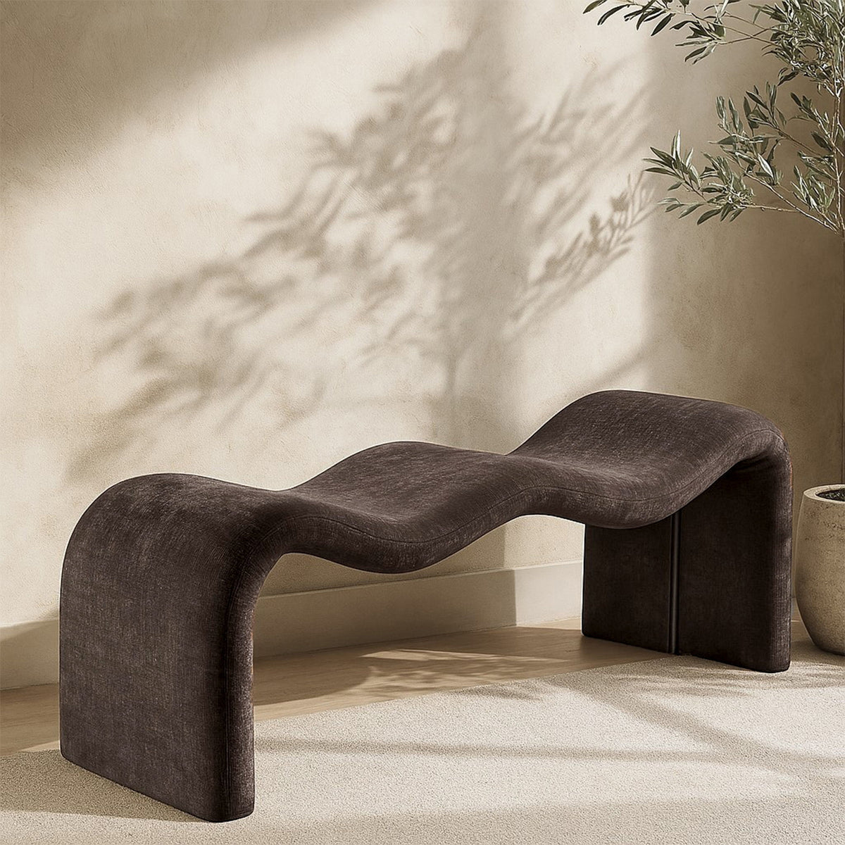 Willow - Chenille Bench