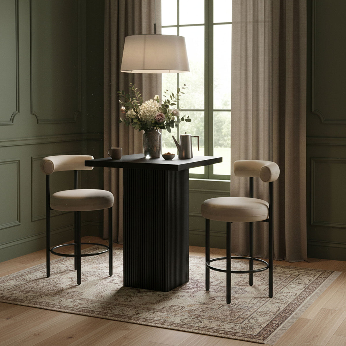 Belinda - Oak Veneer And Solid Wood Table