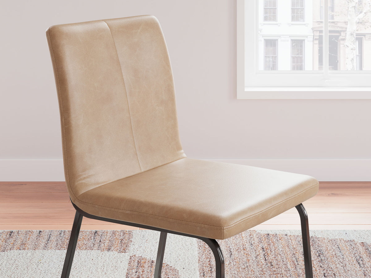 Pharwynn - Dining Upholstered Side Chair (Set of 4) - Toast