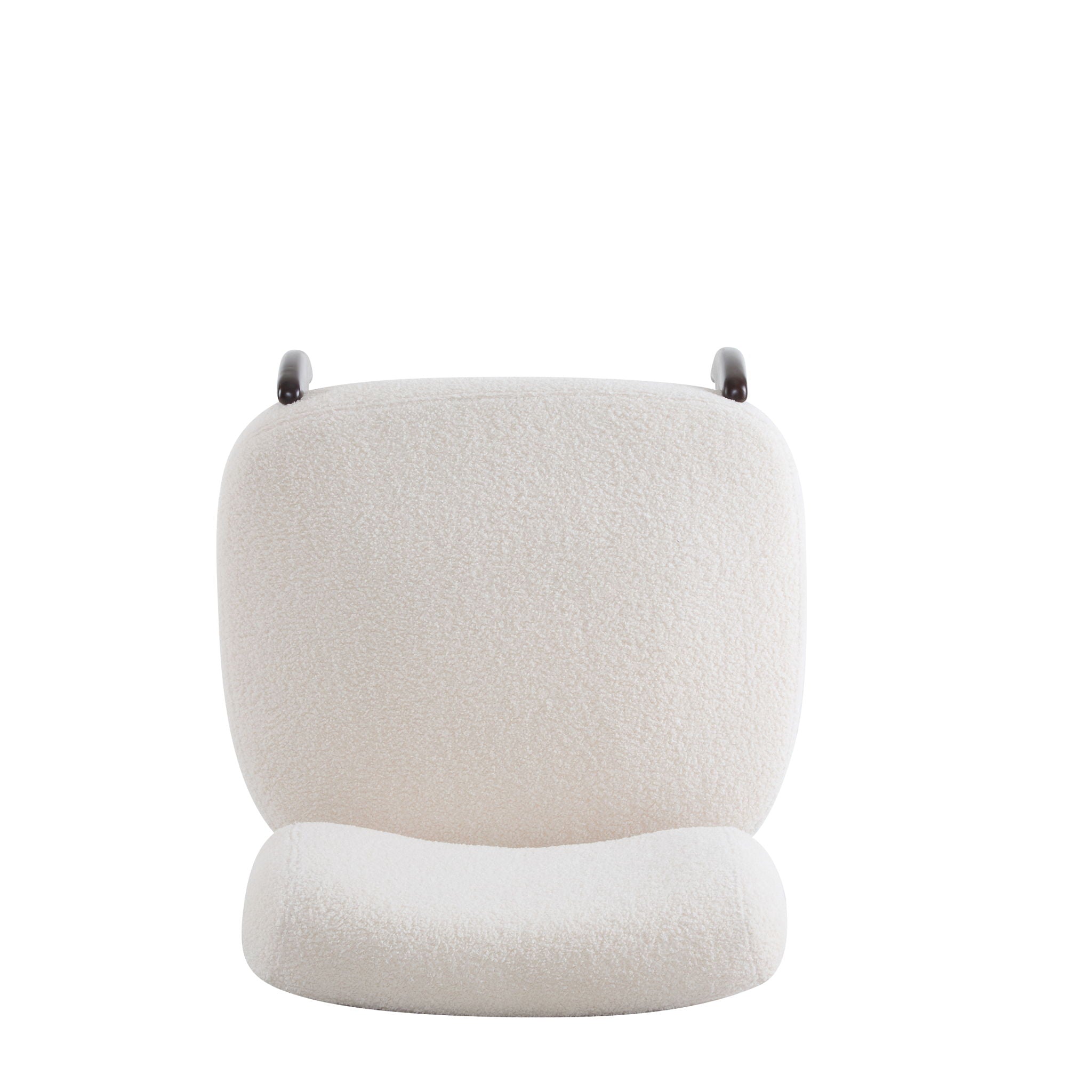 Modern Boucle Lounge Chair With Solid Wood Frame, Soft And Durable Boucle Upholstery - Beige