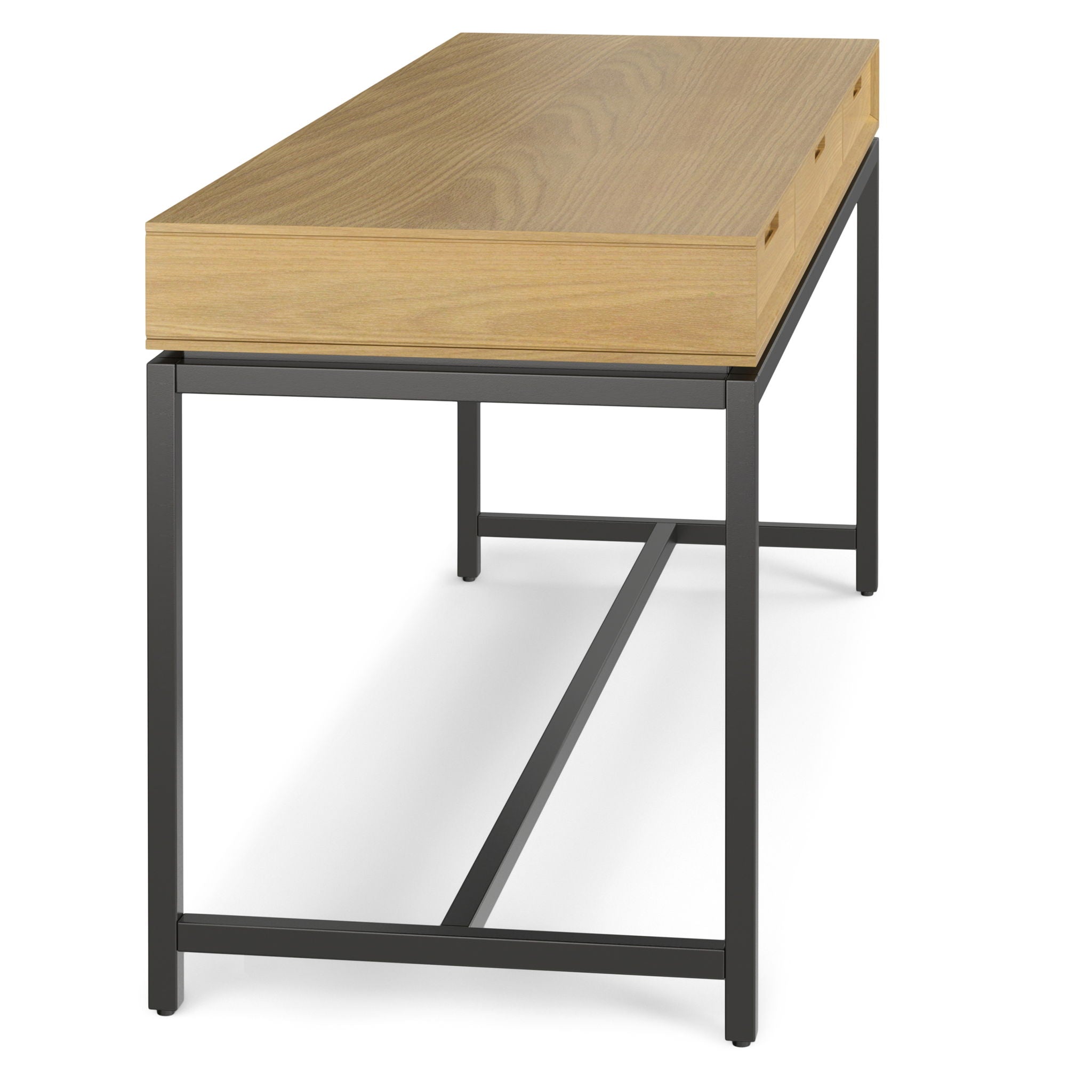Banting - Wide Desk - Oak Veneer