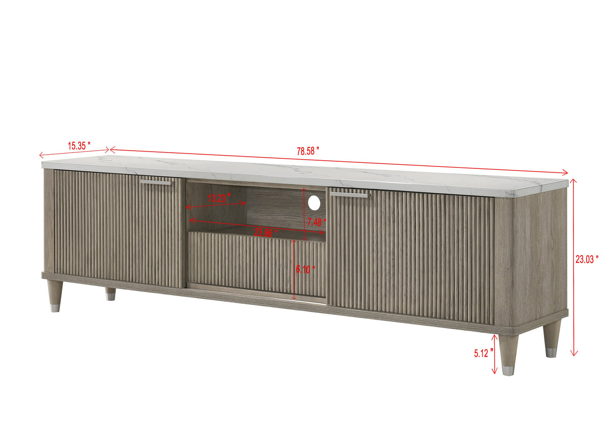 Britany Drift Wood TV Stand