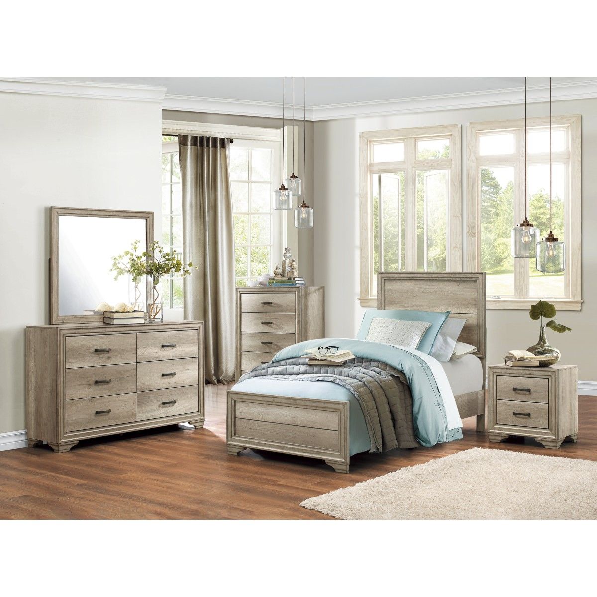 Lonan - Nightstand - Natural