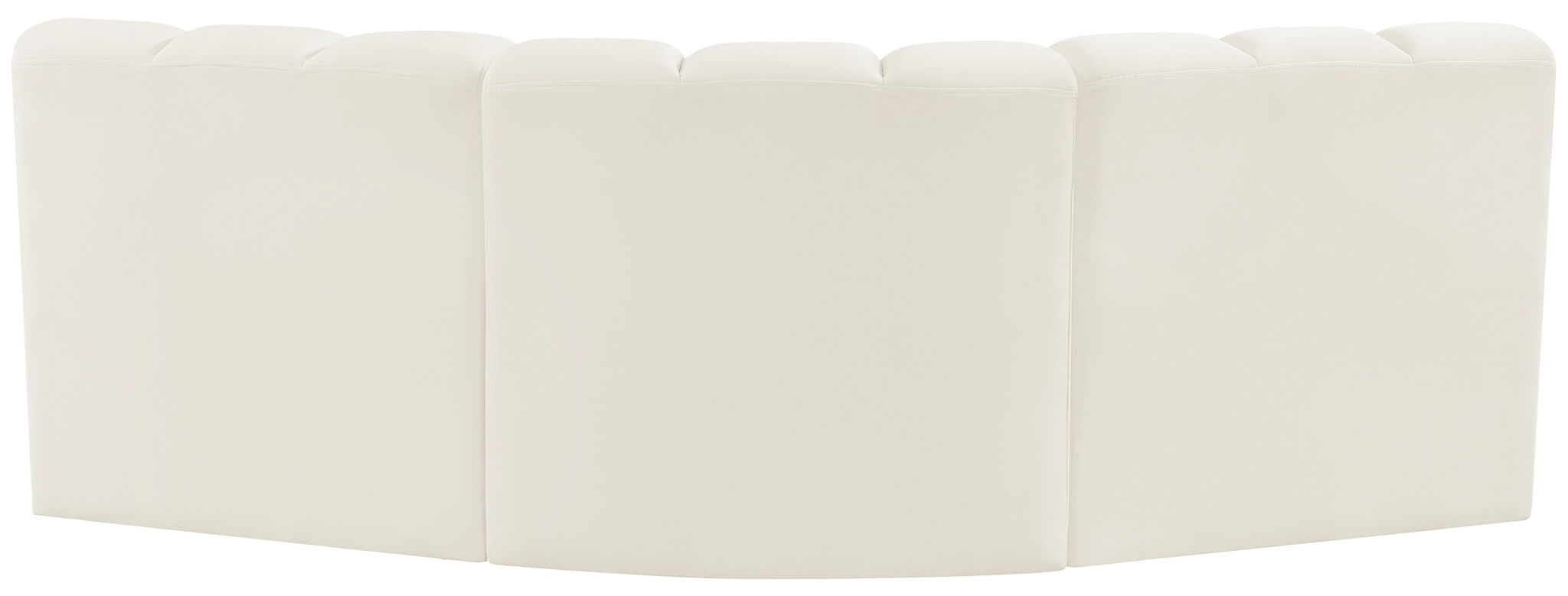 Arc - Velvet 3 Piece Modular Corner Sofa
