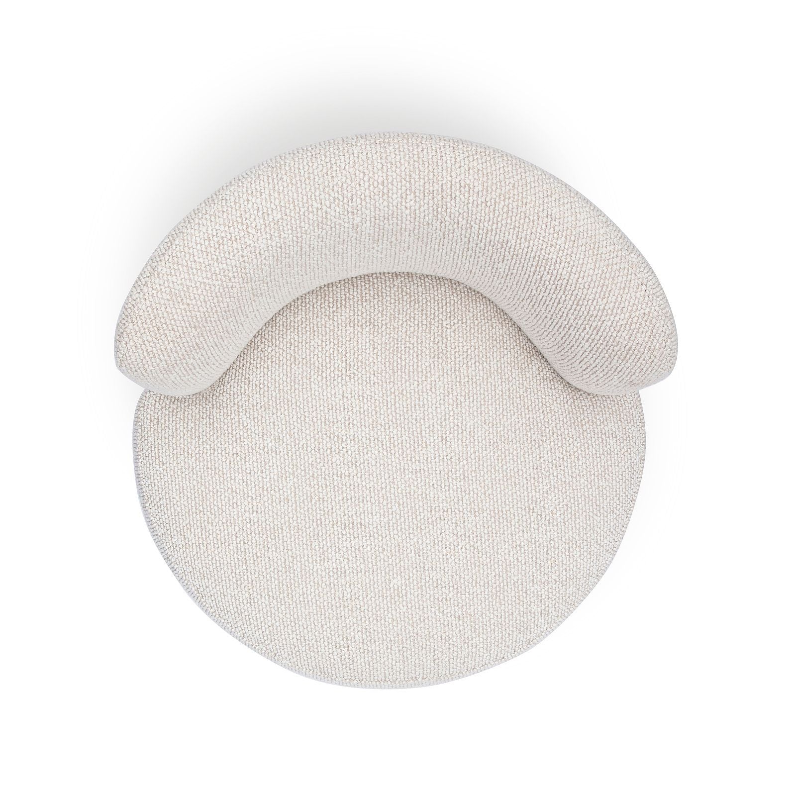 Hakuna - Performance Boucle Desk Chair - Cream