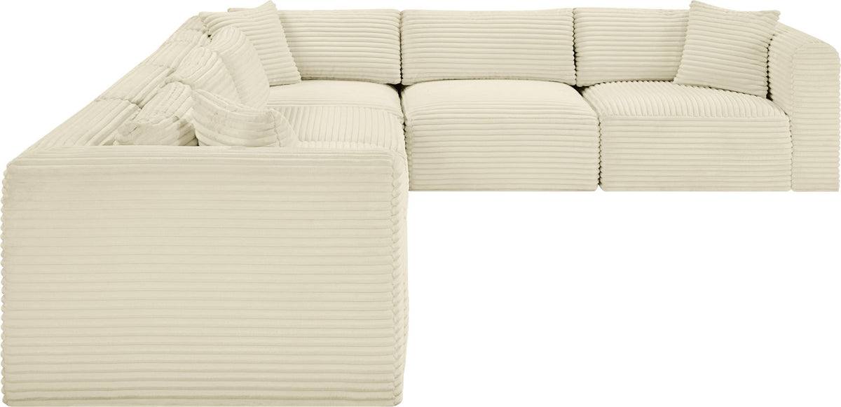 Shaggy - 6 Piece Modular Corner Sectional