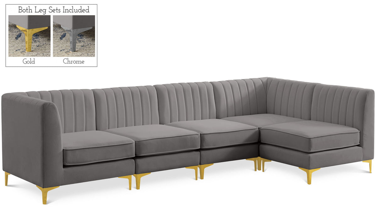 Alina - 5 Piece Modular Sectional