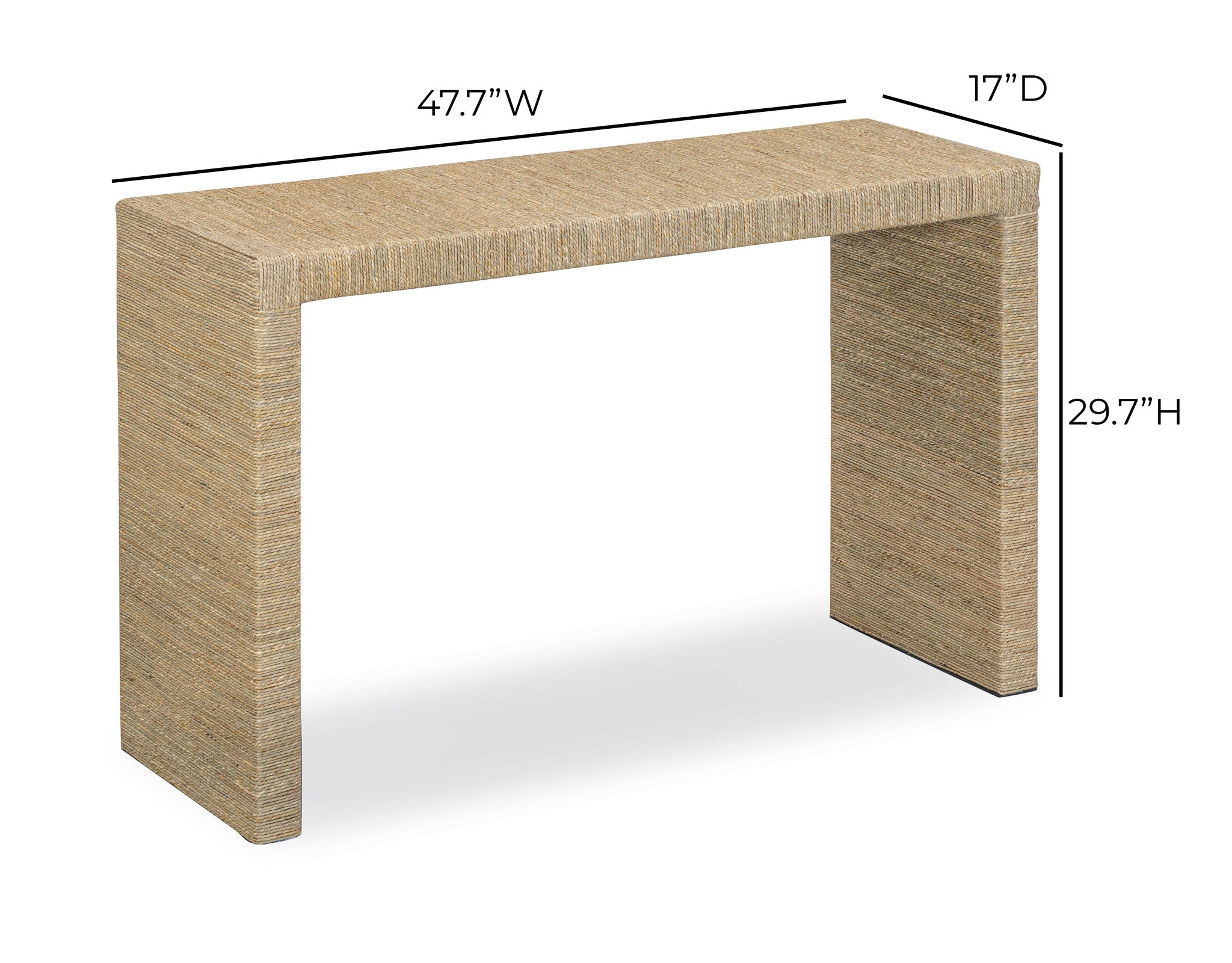 Mona - Seagrass Console - Natural