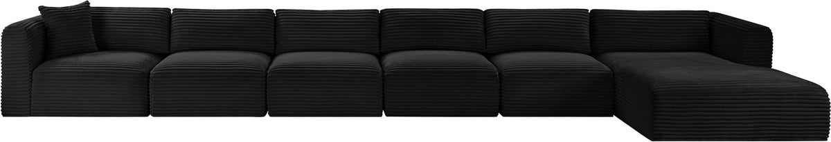 Shaggy - 6 Piece Modular Sectional With Chaise