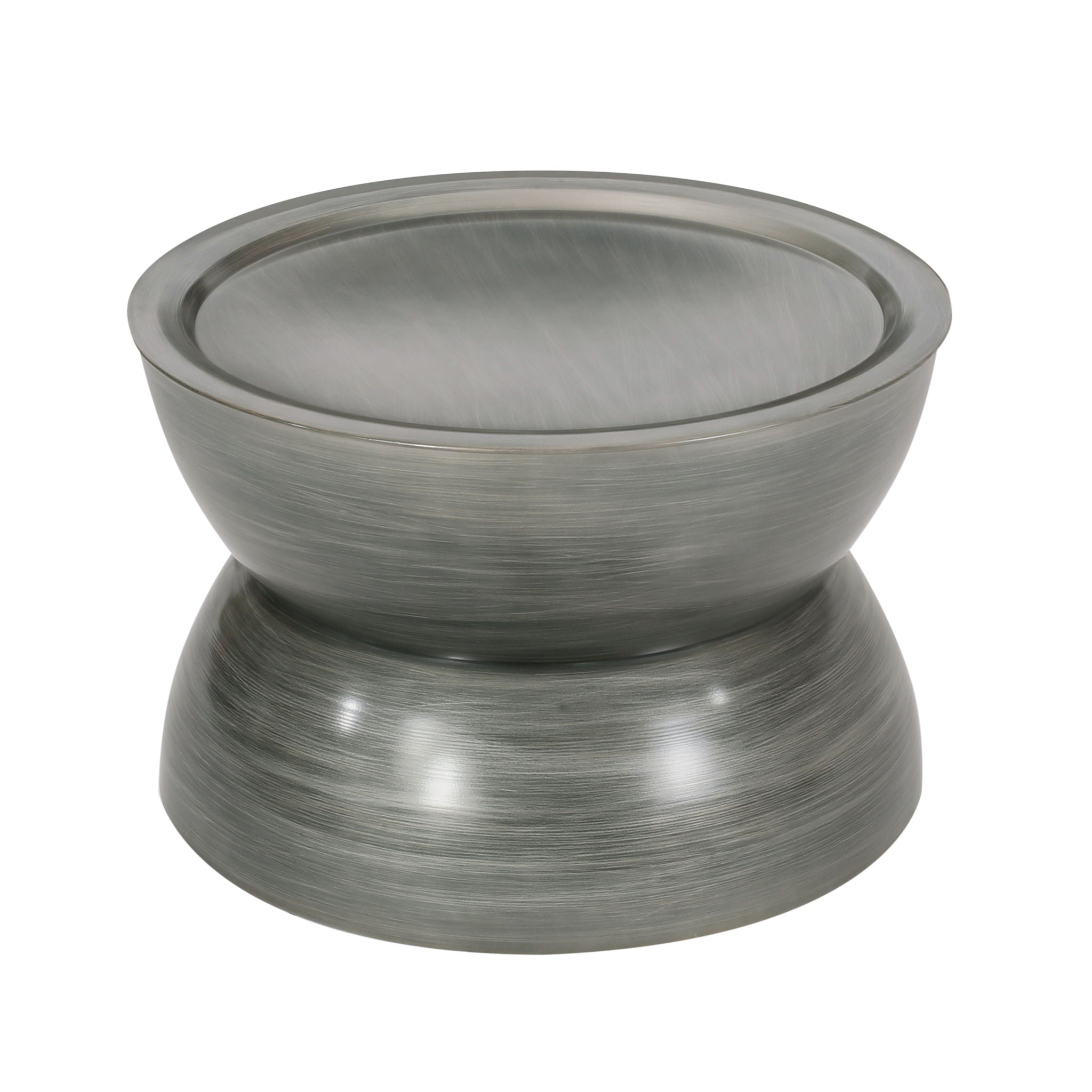 Sparling - Modern Iron Hourglass Coffee Table