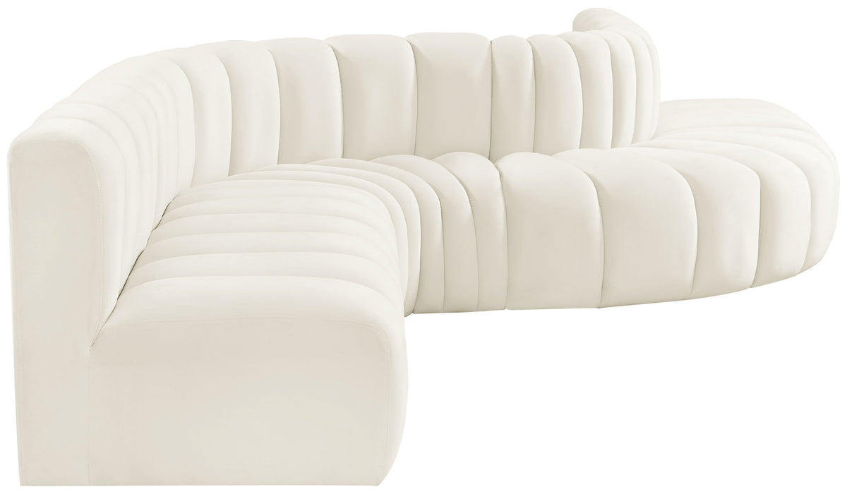 Arc - Velvet 7 Piece Modular Sofa