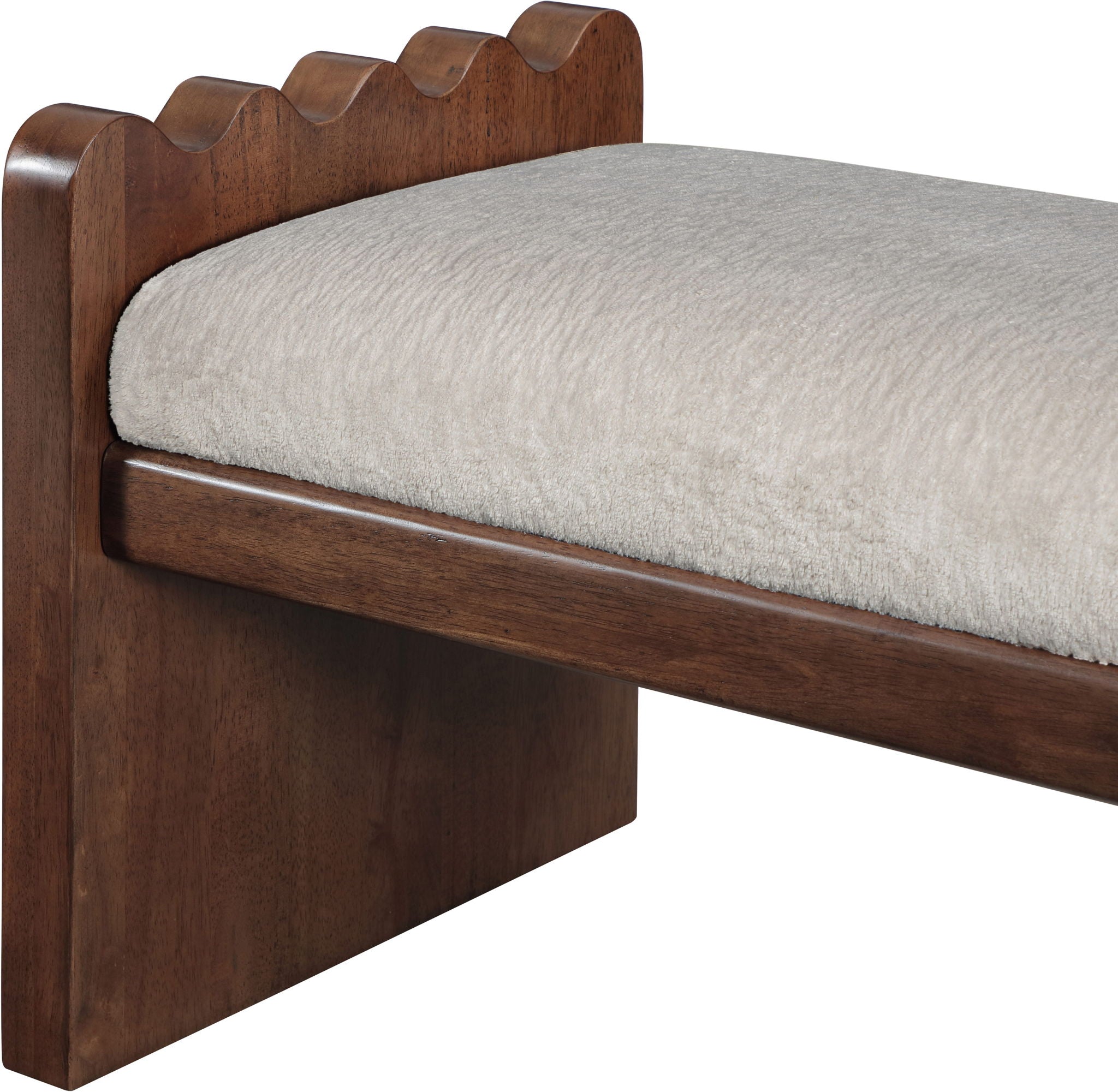 Sonia - Bench With Brown Base