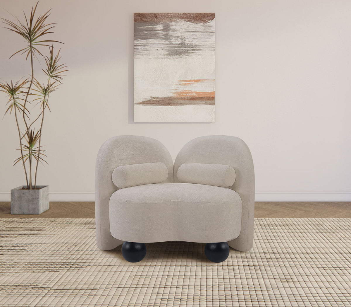 Daphne - Chenille Chair