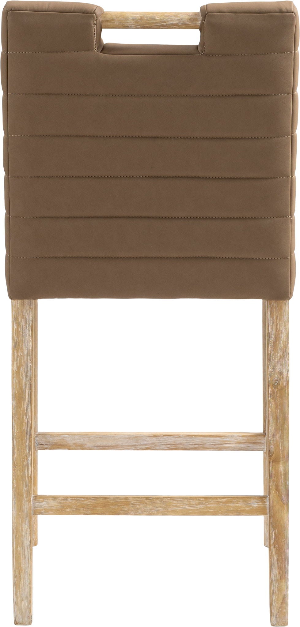 Aimee - Counter Stool - Light Brown Legs