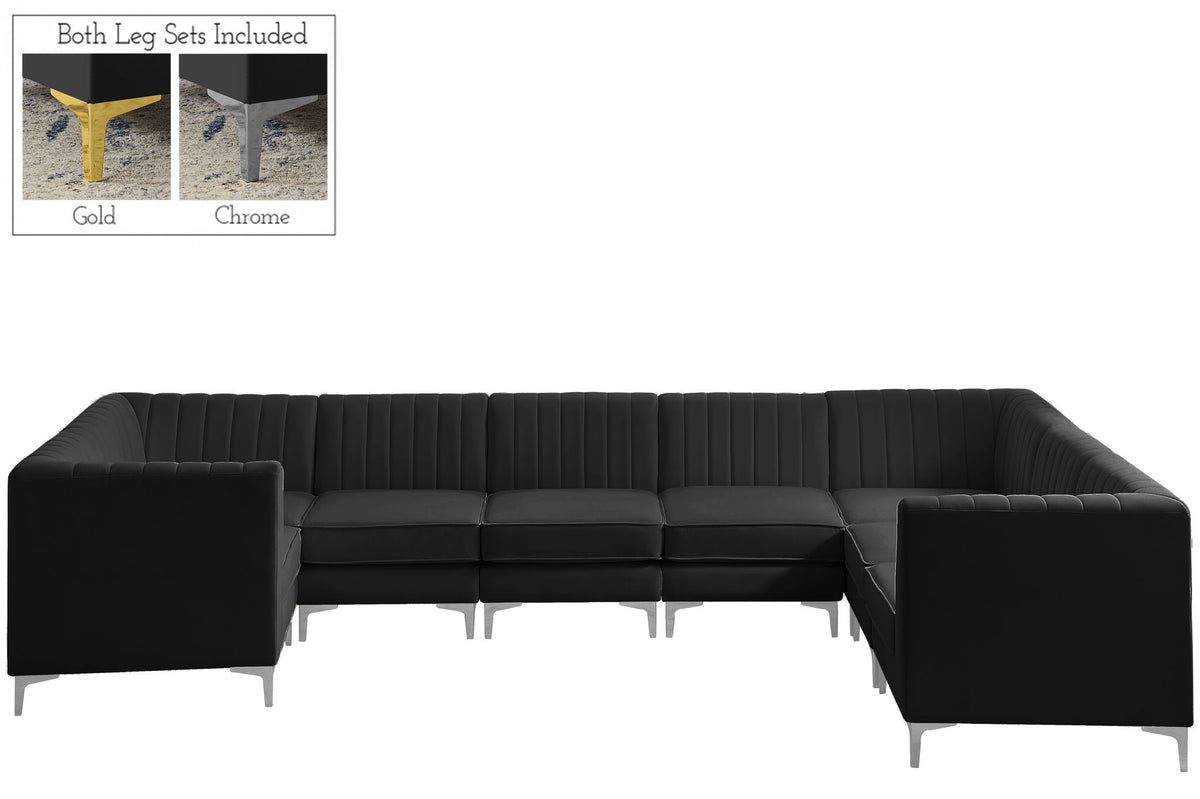 Alina - 8 Piece Modular U-Shaped Sectional